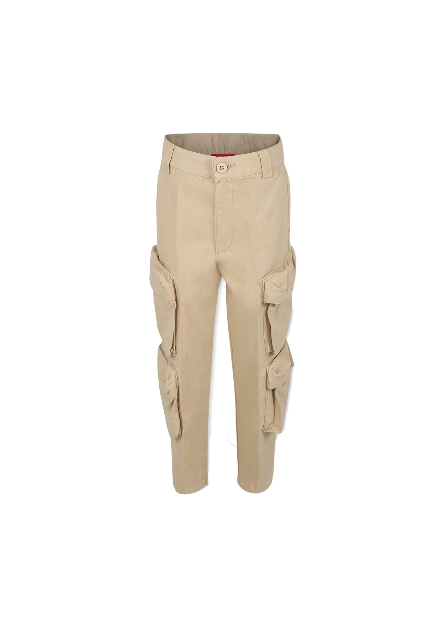 Diesel Cargo Trousers In Beige