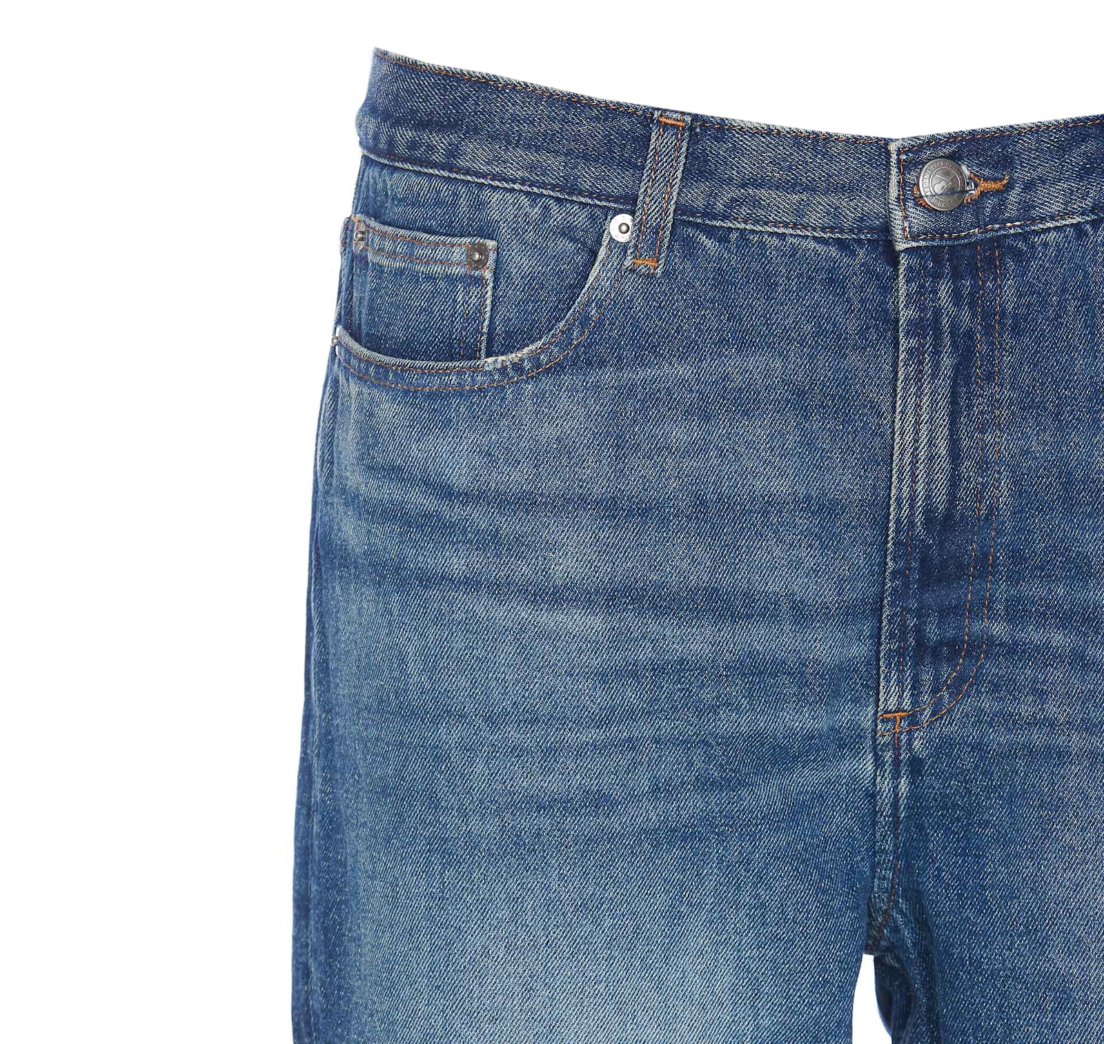 Apc A.p.c. 'martin' Jeans In Blue