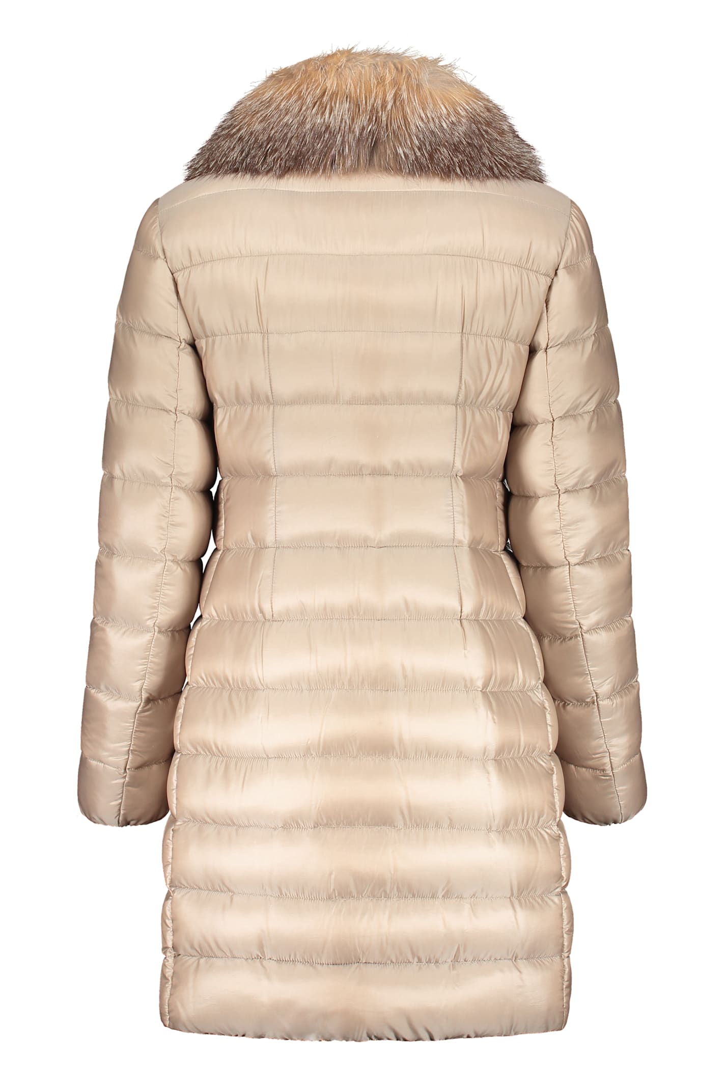 Moorer Zip And Snap Button Fastening Down Jacket