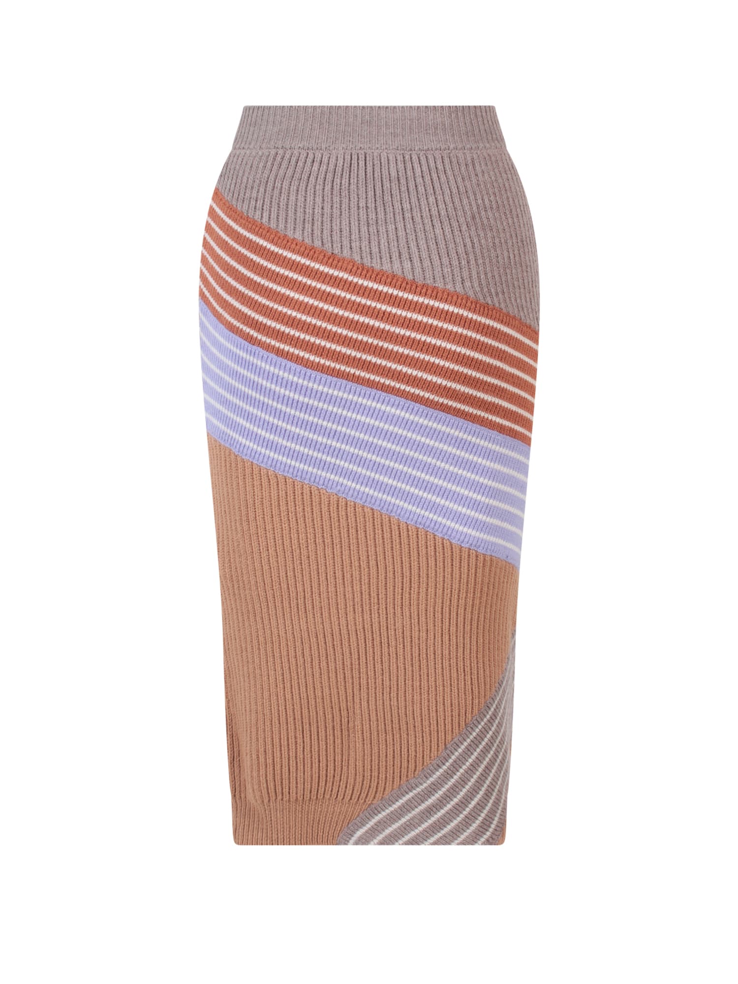 Shop Stella Mccartney Skirt In Multicolor