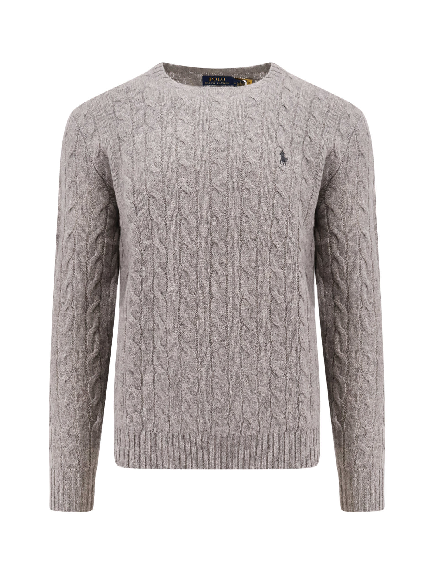 Shop Polo Ralph Lauren Sweater In Grey