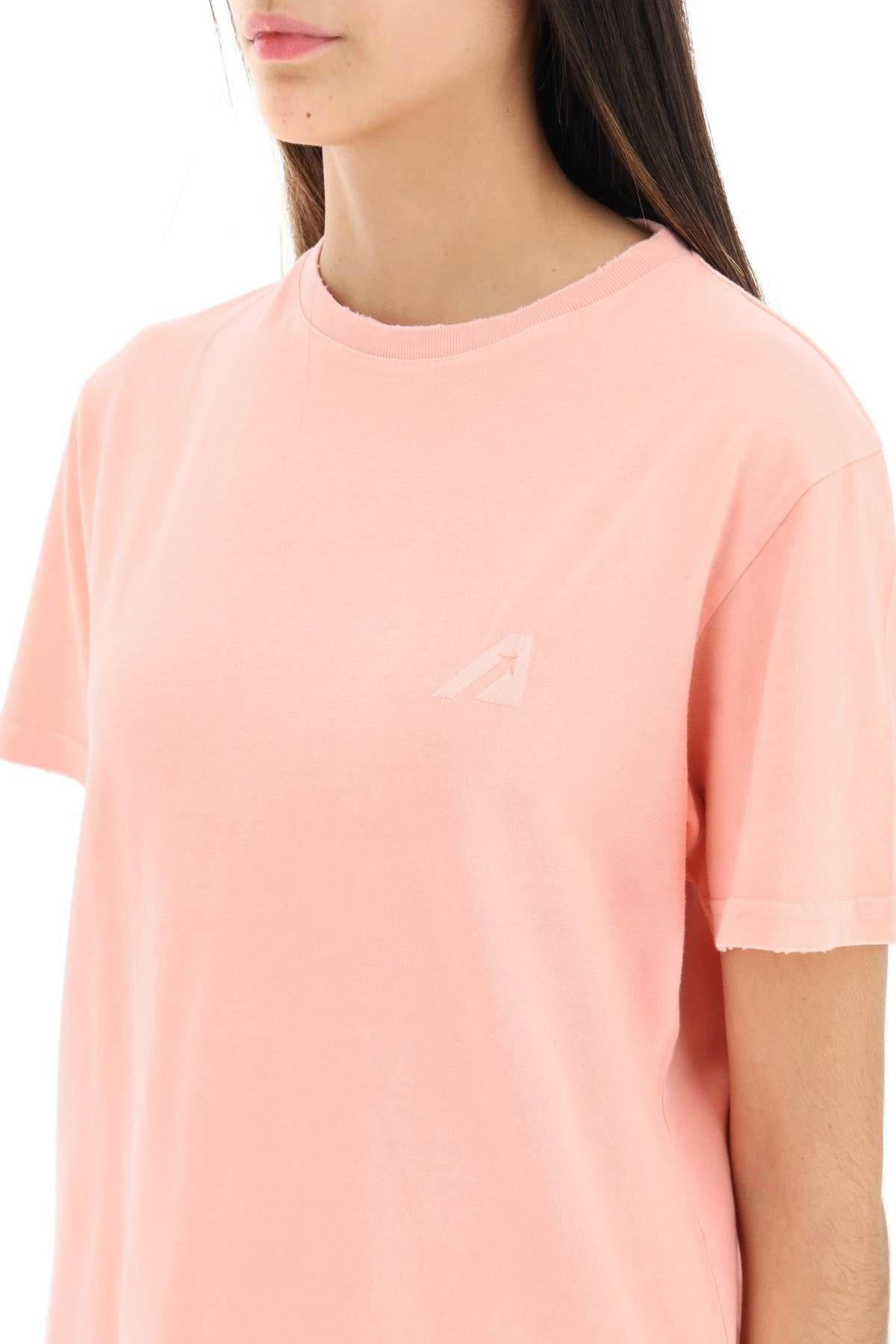 Autry Supervintage T-shirt In Pink