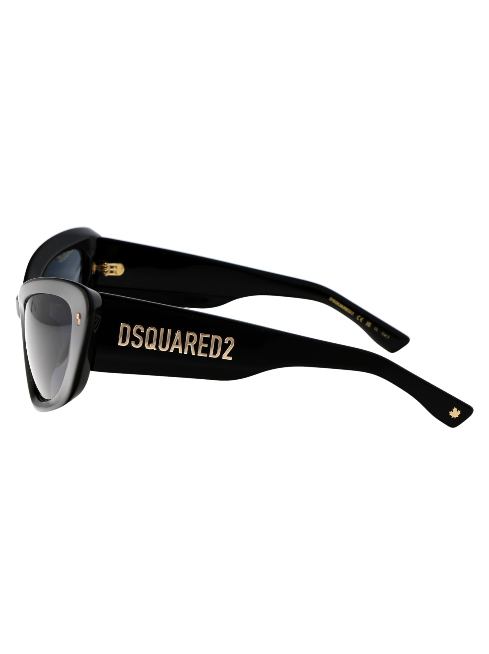 Shop Dsquared2 D2 0118/s Sunglasses In 807ir Black