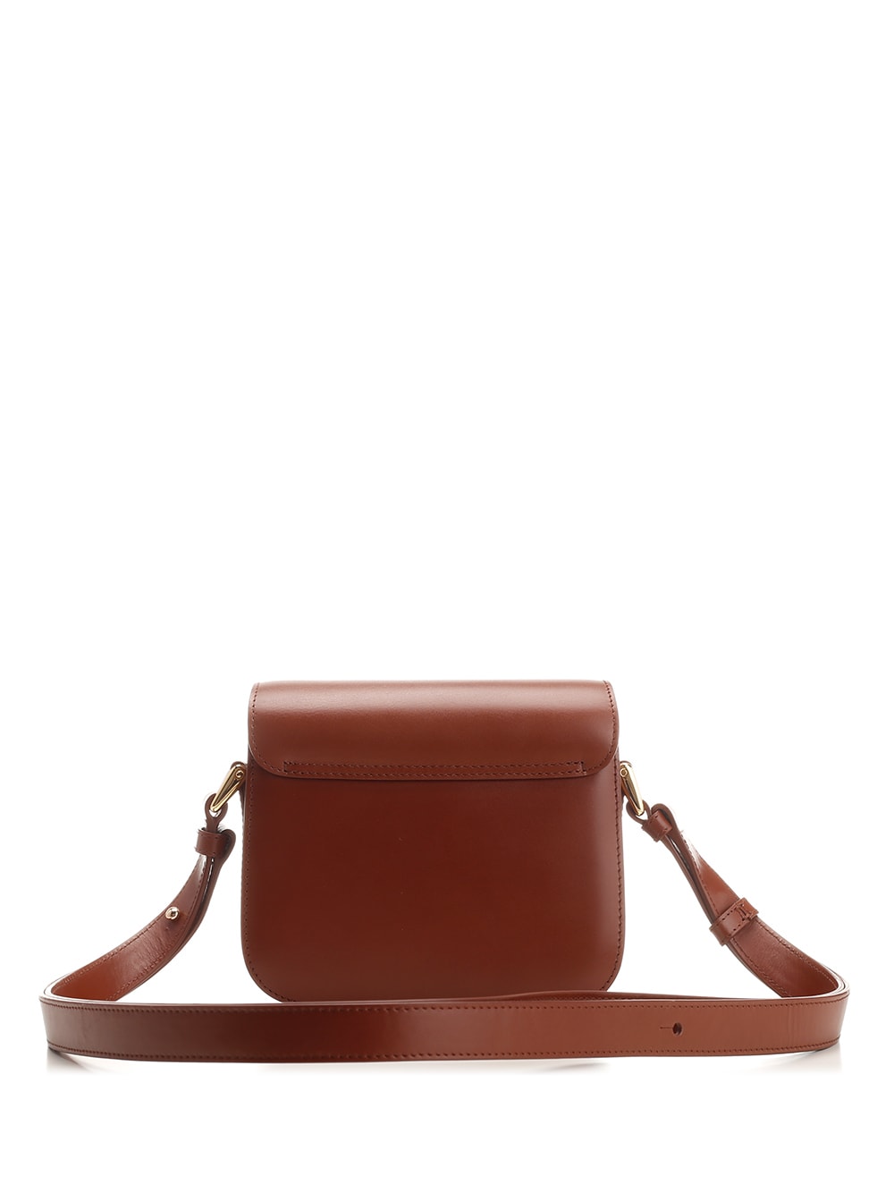 Shop Apc Grace Mini Shoulder Bag In Cad Hazelnut