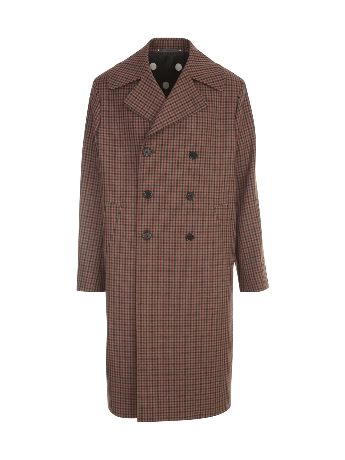 Paul Smith Gents Double Breasted Overcoat