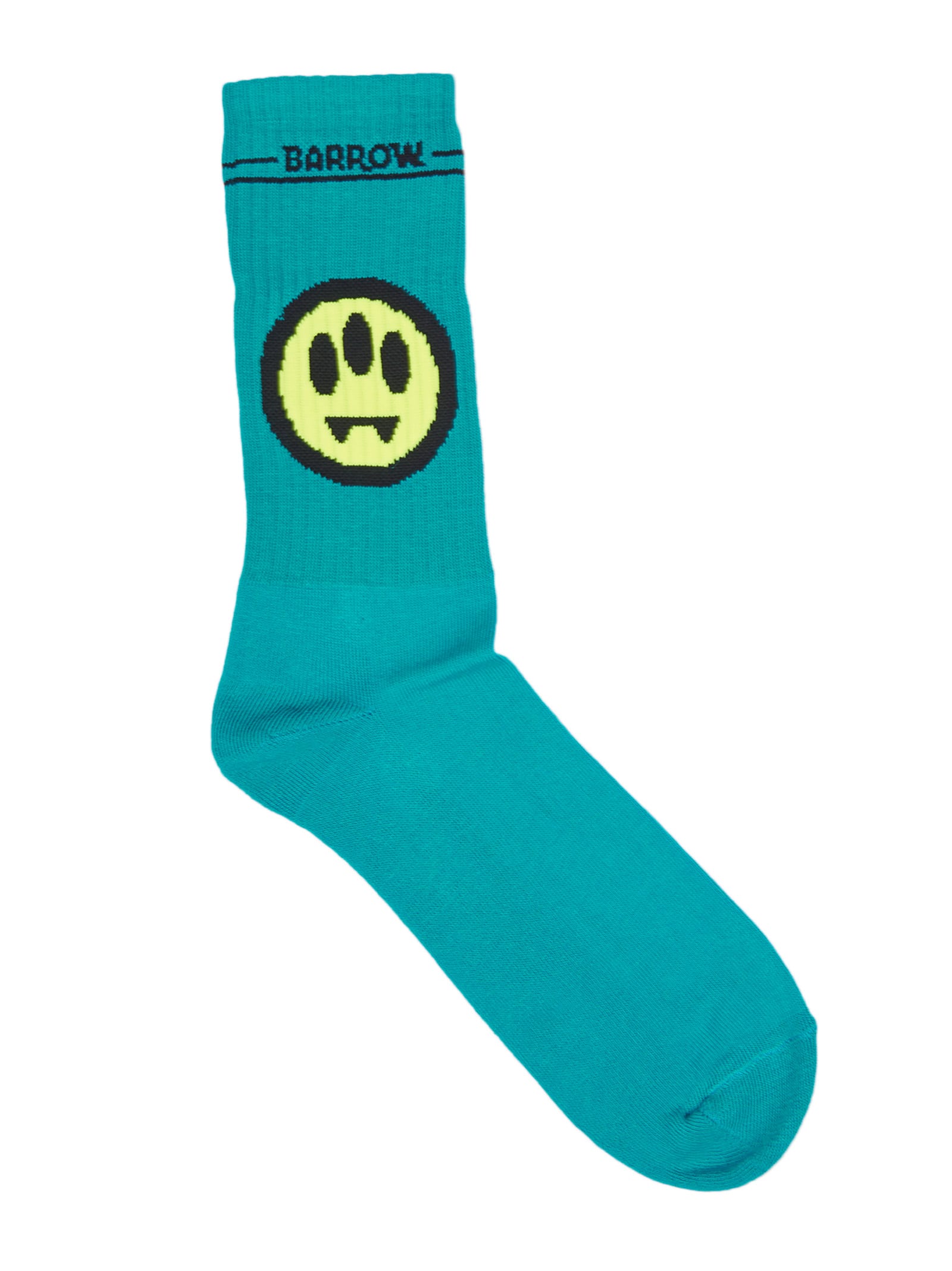 Barrow Turquoise Socks With Logo