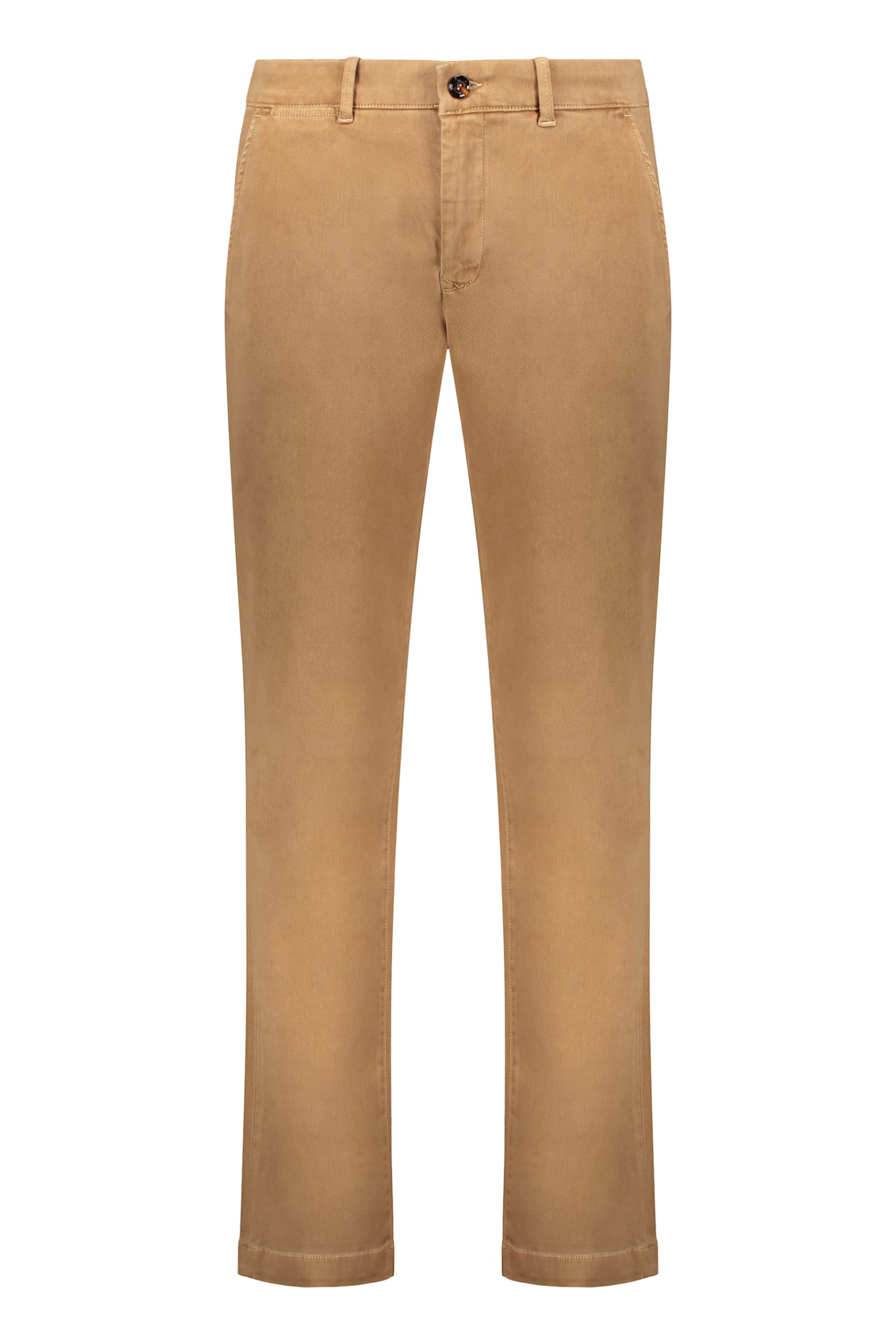 Moorer Casual Pants In Brown