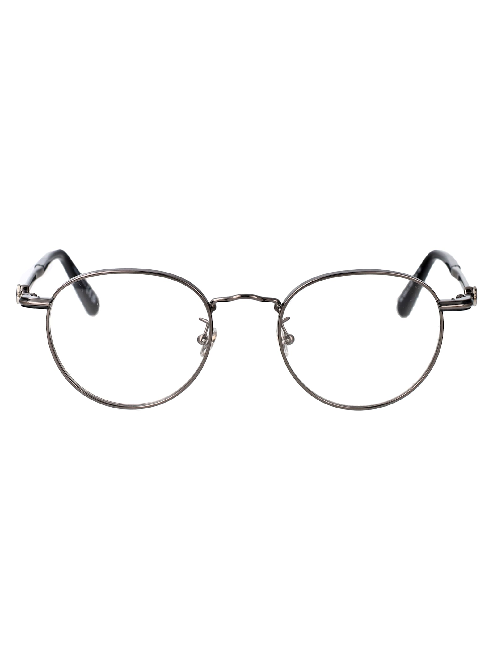 Shop Moncler Ml5204 Glasses In 008 Antracite Lucido