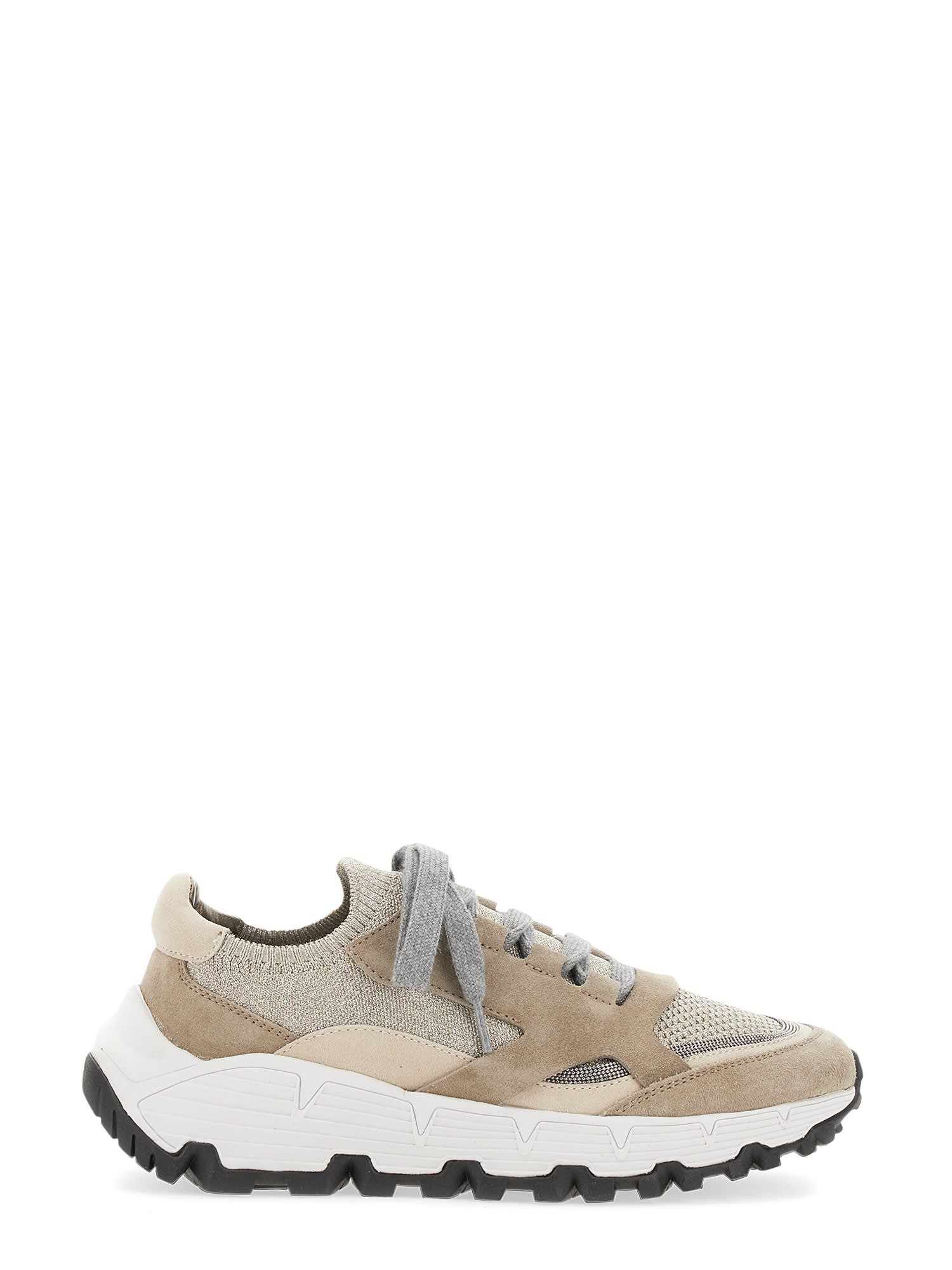 Brunello Cucinelli Sneaker Runners With Necklace