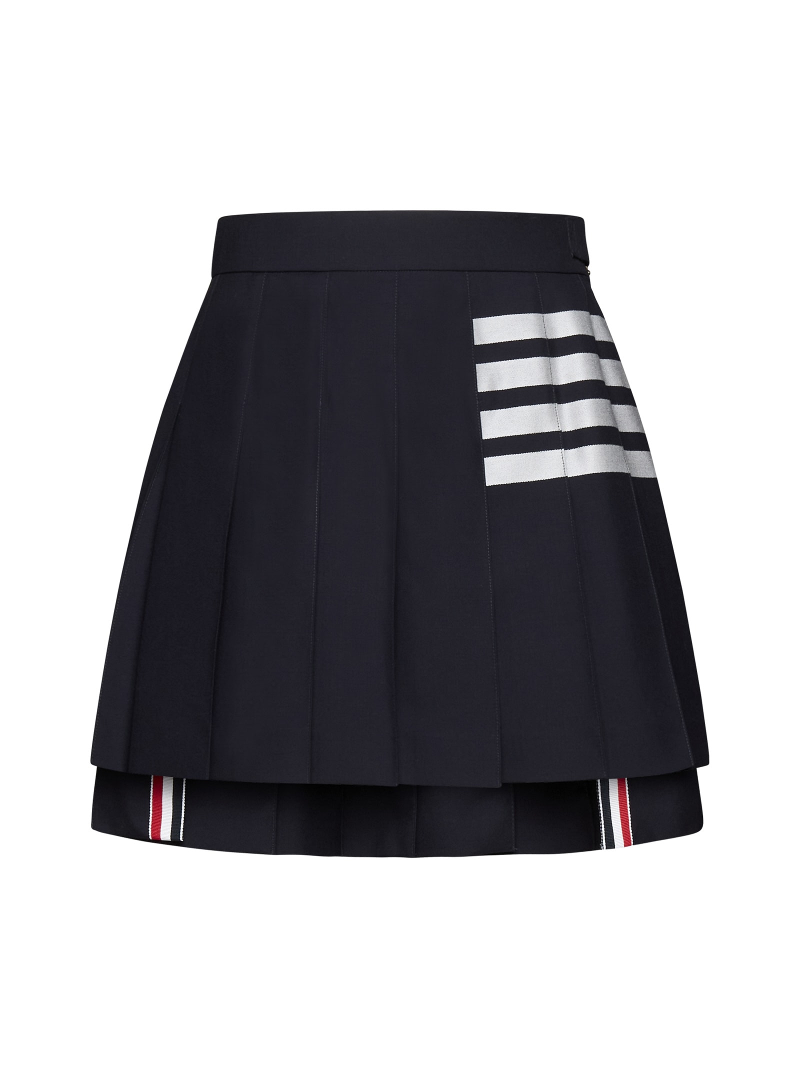 Shop Thom Browne Skirt In Blue