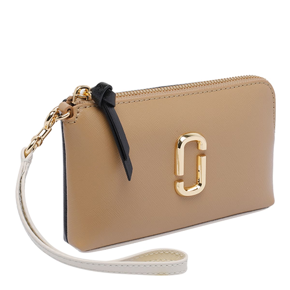 Marc Jacobs The Snapshot Wristlet Pochette In Sand