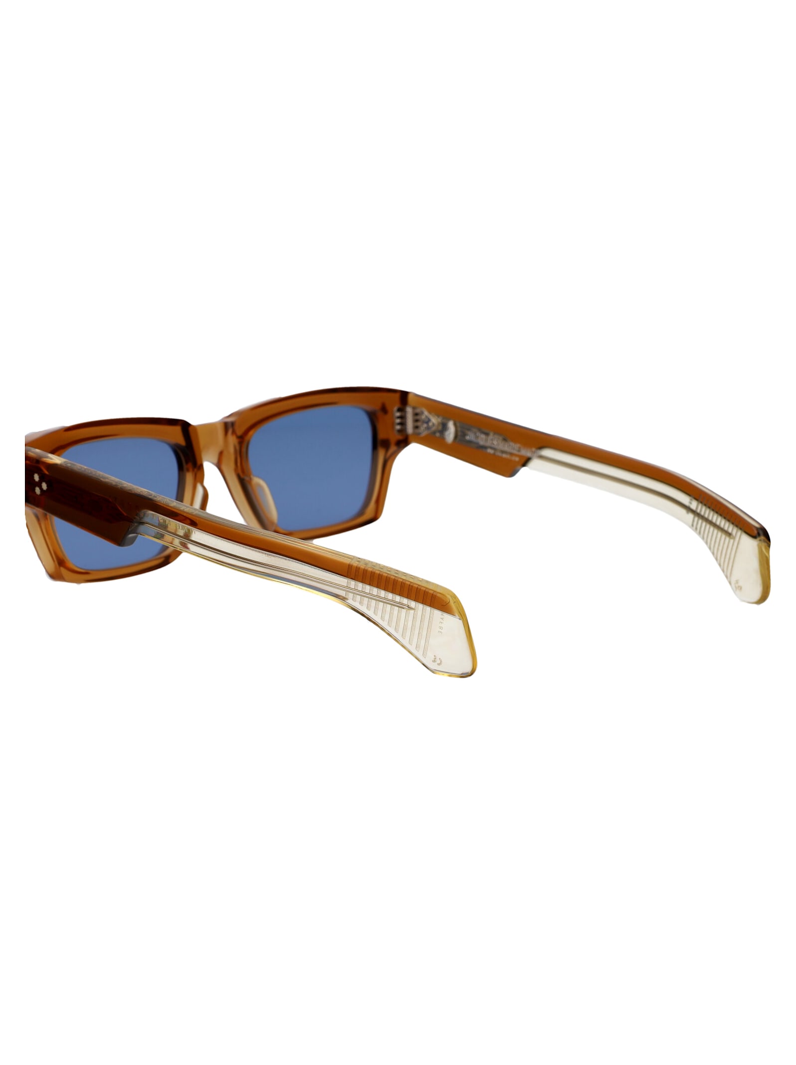 Shop Jacques Marie Mage Ashcroft Sunglasses In Whiskey