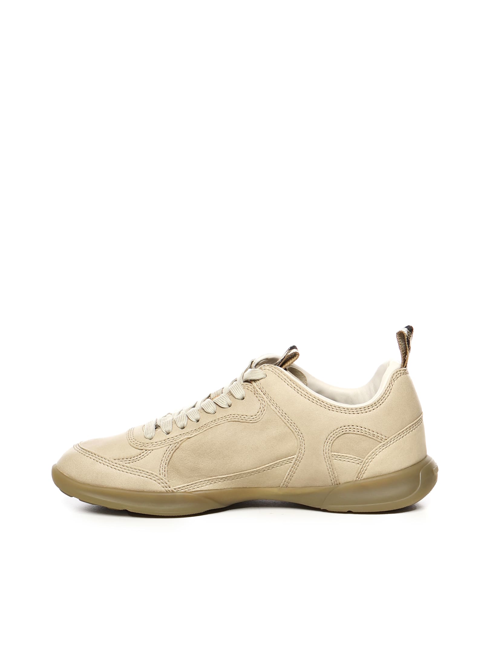 Burberry Matrix Leather Sneaker In Multi