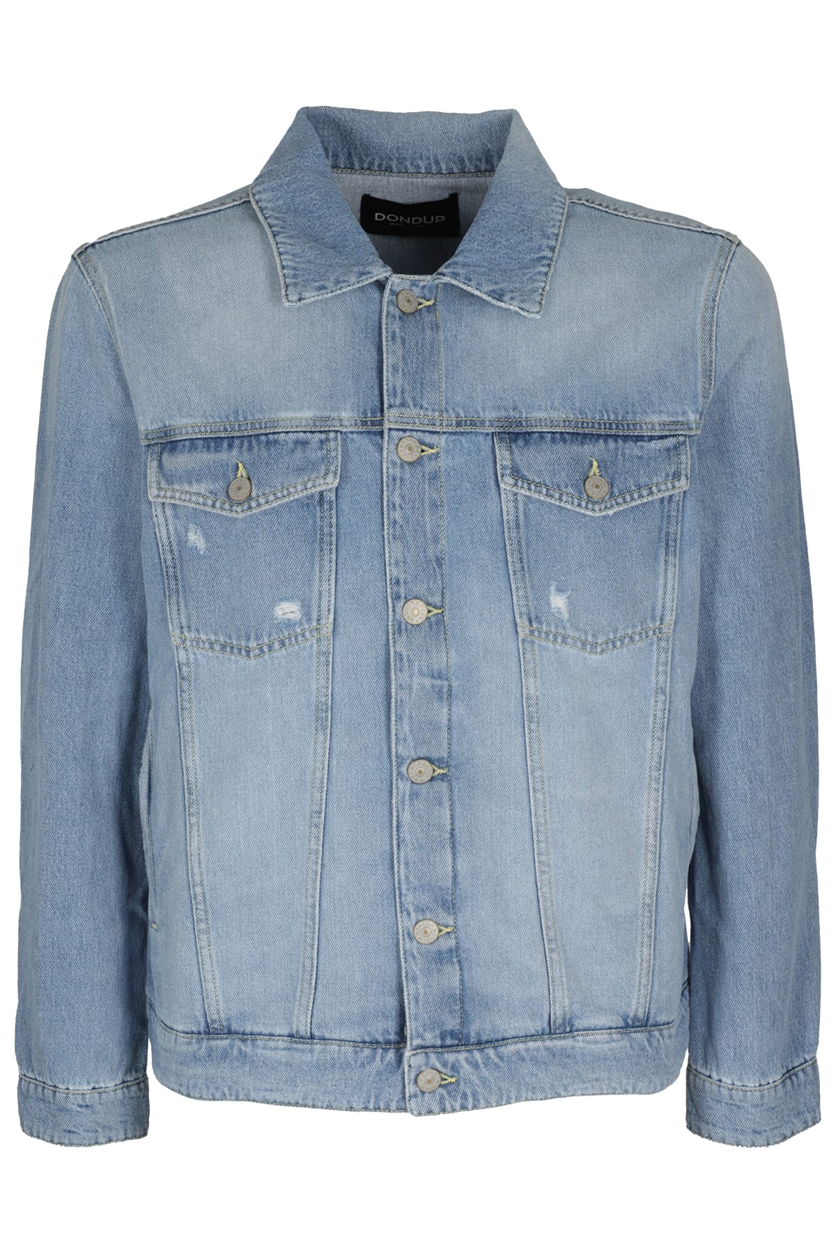Dondup Denim Outerwear In Chiaro