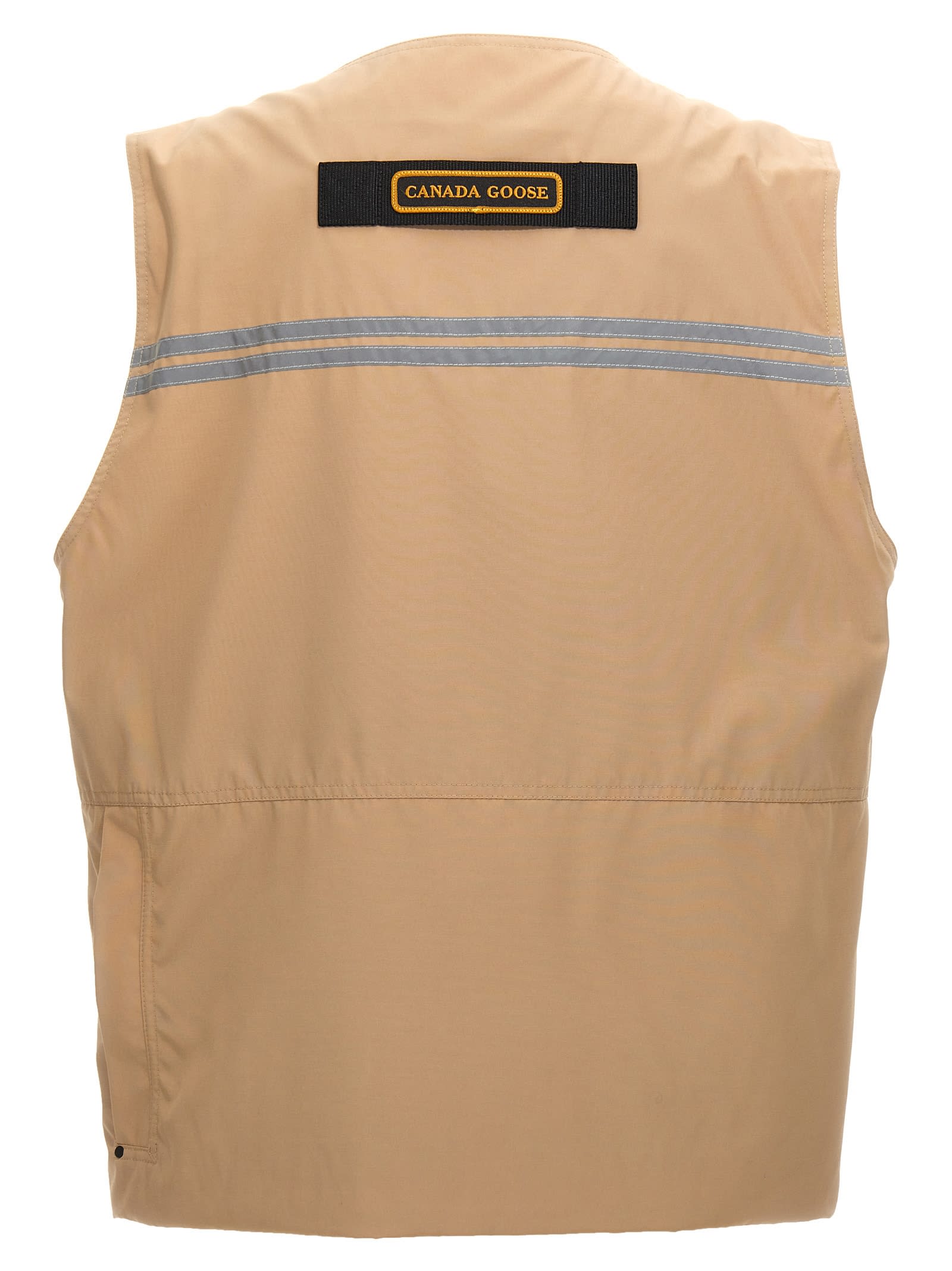 Shop Canada Goose Canmore Vest In Beige