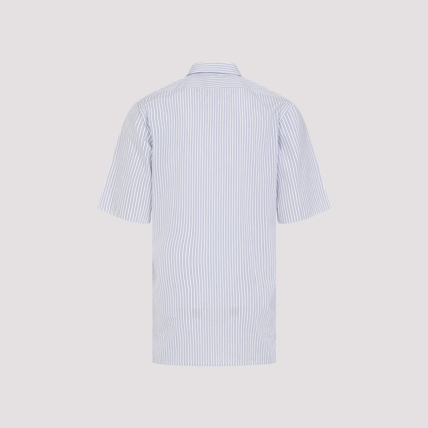 Shop Maison Margiela Ss Shirt In F White Blue