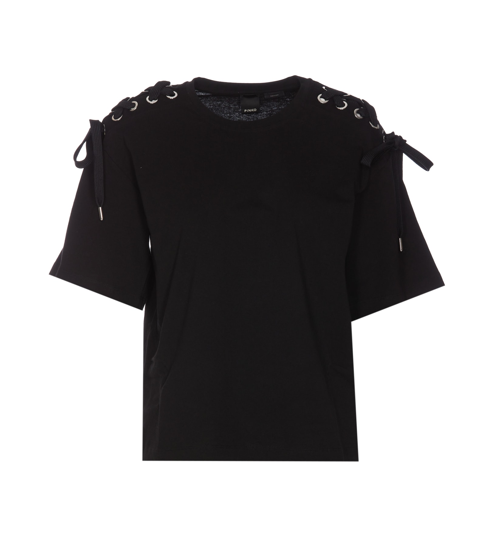 Shop Pinko Maverick T-shirt In Black