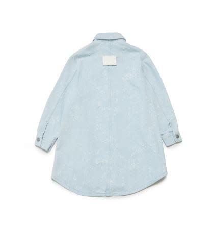 Shop Mm6 Maison Margiela Camicia In Jeans In Blue