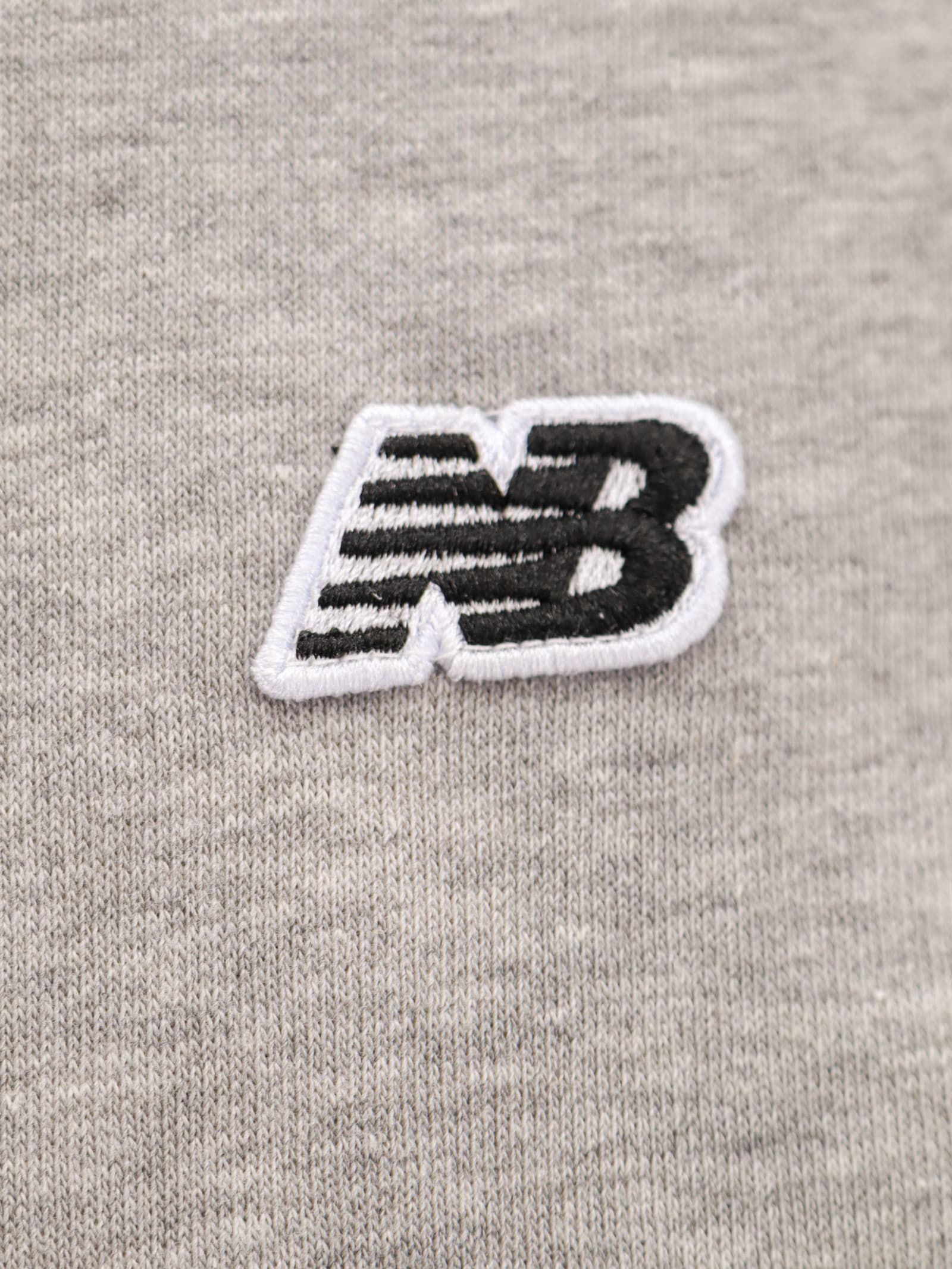 Shop New Balance Sweatshirt In Grey