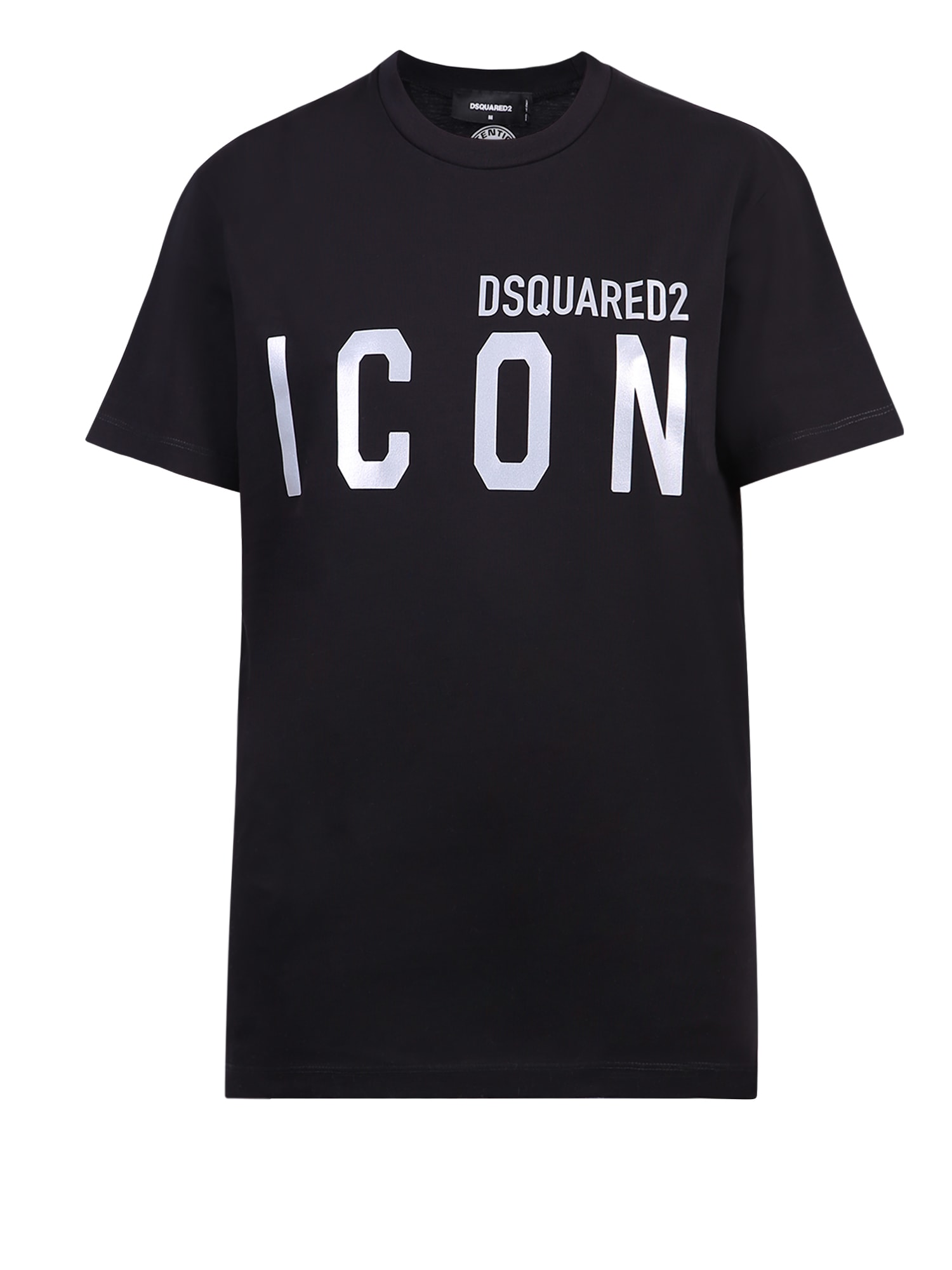 Click to view more detailed imagery on our partner's website Dsquared2 Printed T-shirt In Black