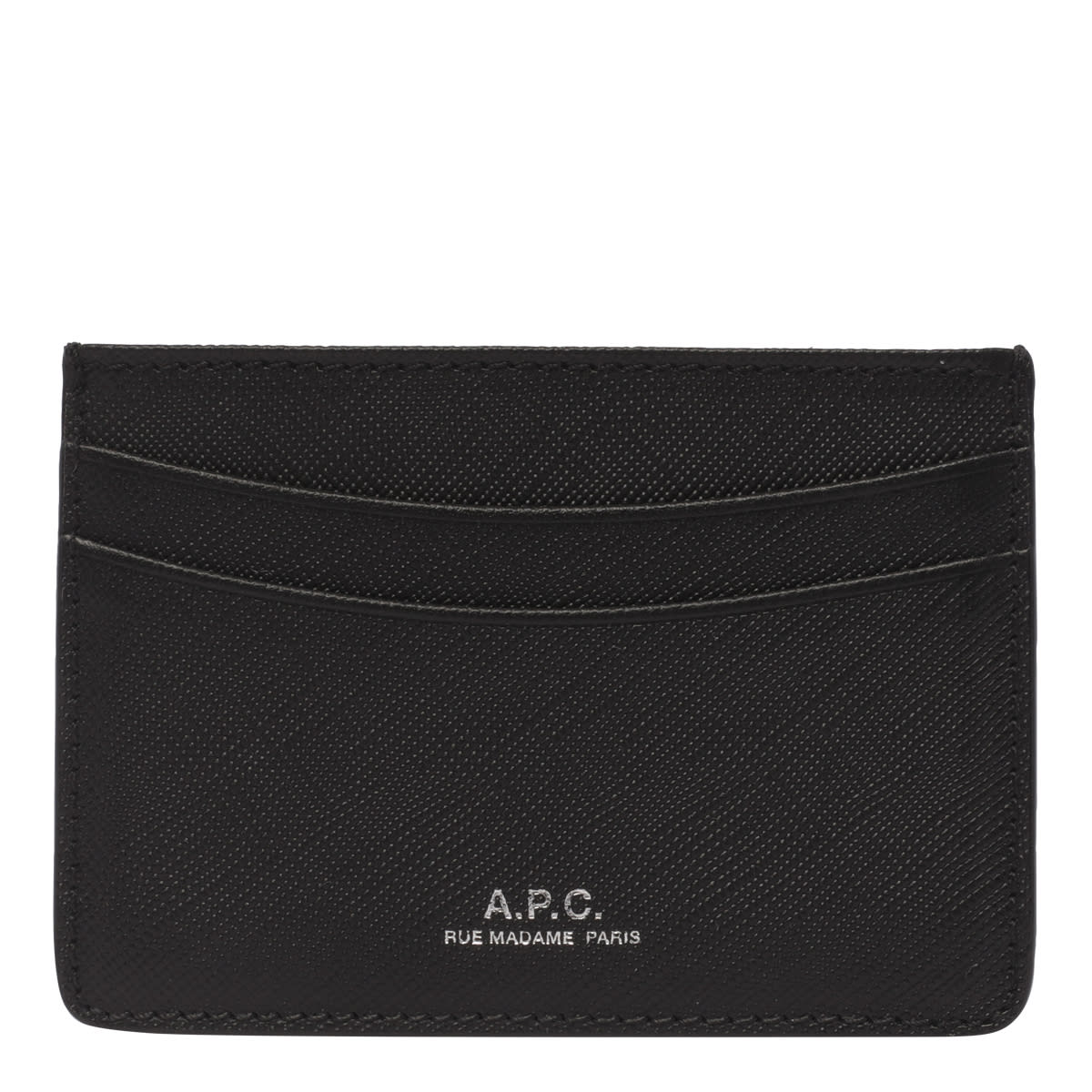 Shop Apc Andre Cards Holder Wallet In Black