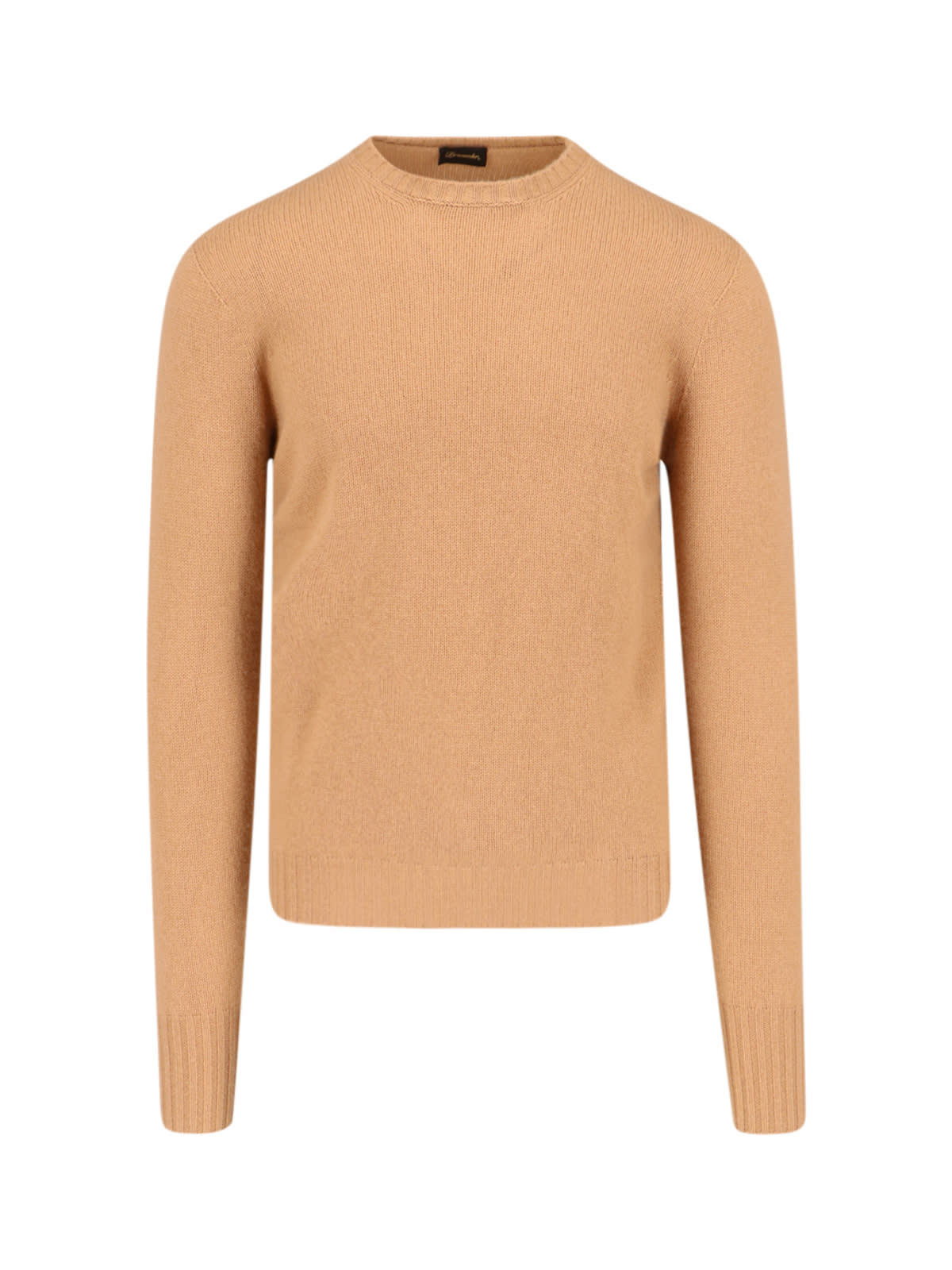 Shop Drumohr Basic Sweater In Brown