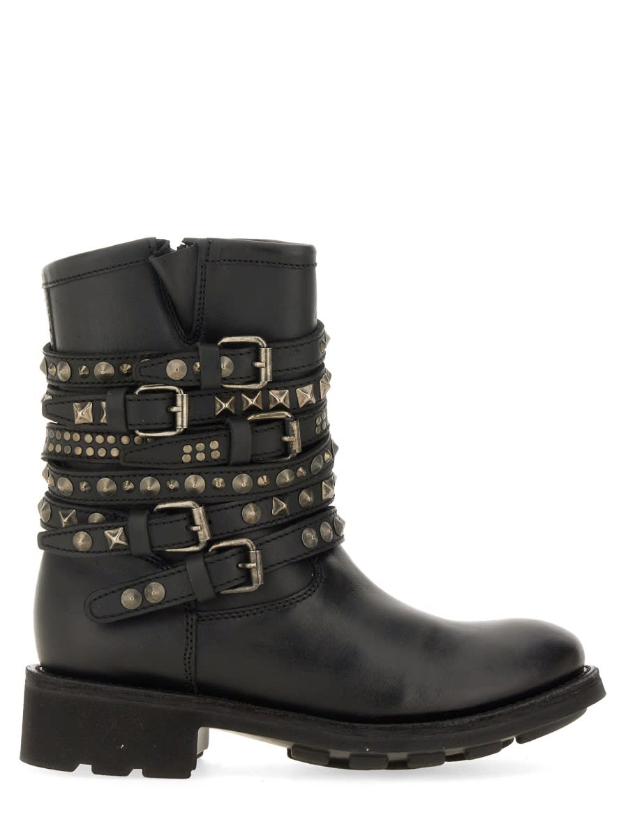 Shop Ash Tempt Boot In Black