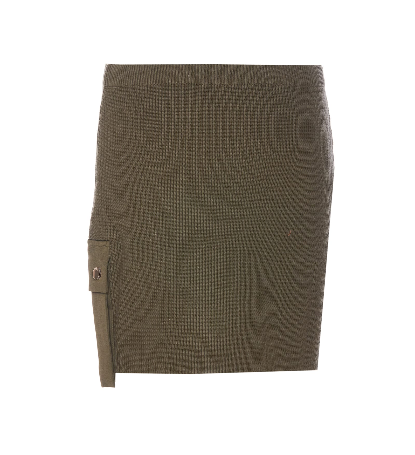LIU •JO KNITTED MINISKIRT WITH POCKETS