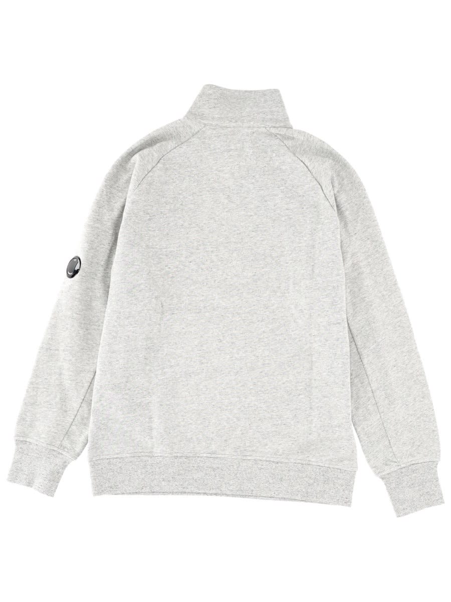 C.p. Company C. P. Company Zip Sweatshirt. In Gray