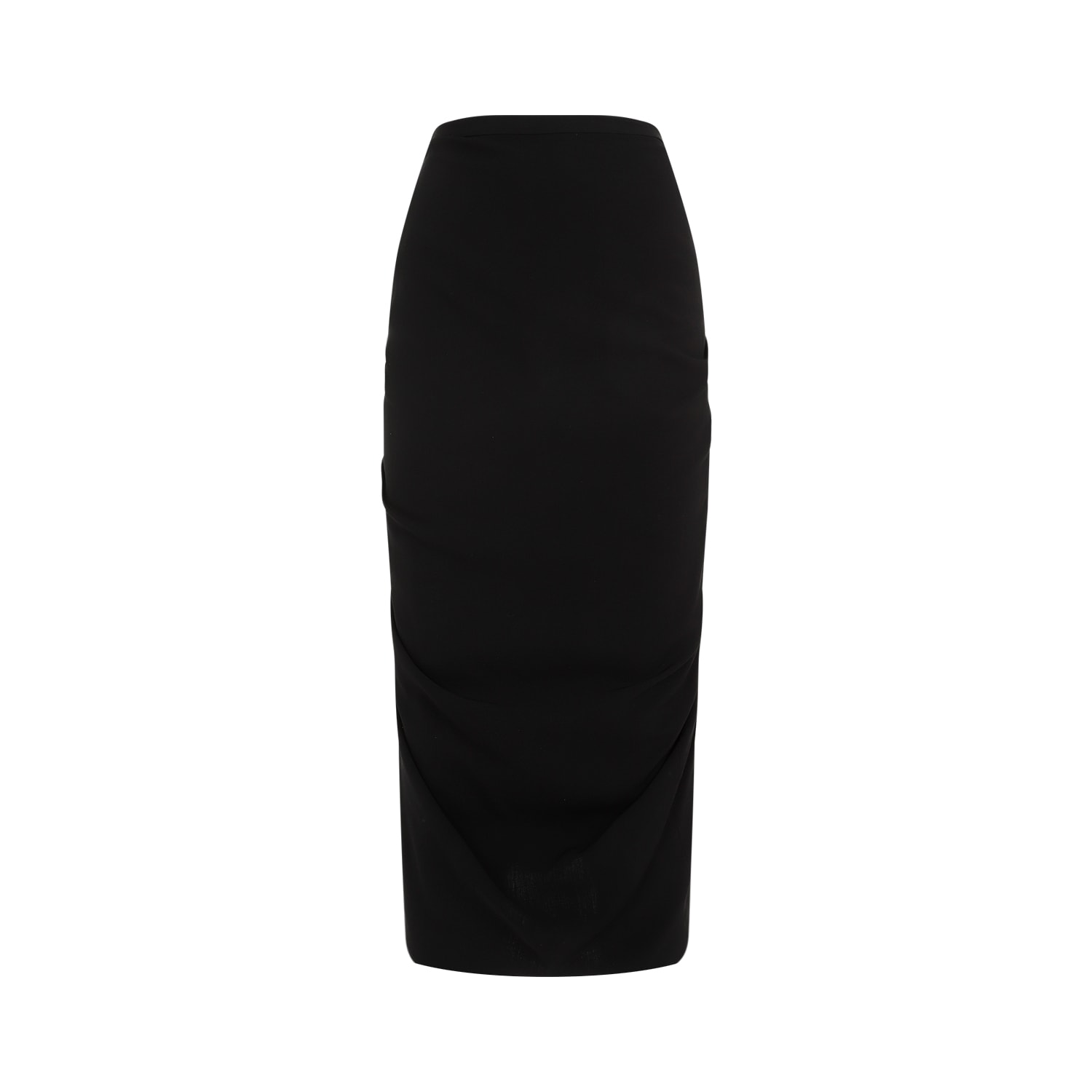 Shop Dries Van Noten Sonata Midi Skirt In Black