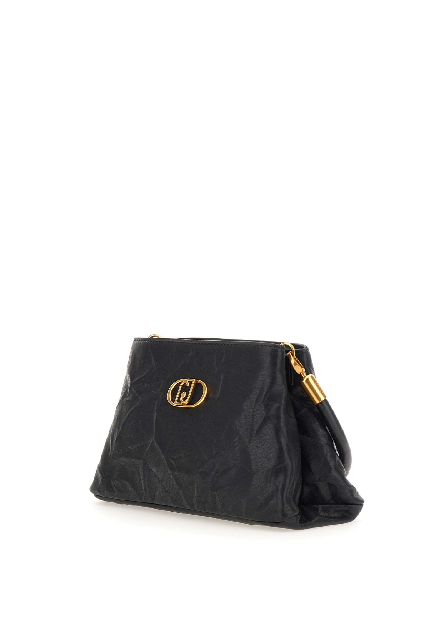 Shop Liu •jo Alaqua Clutch Bag In Black