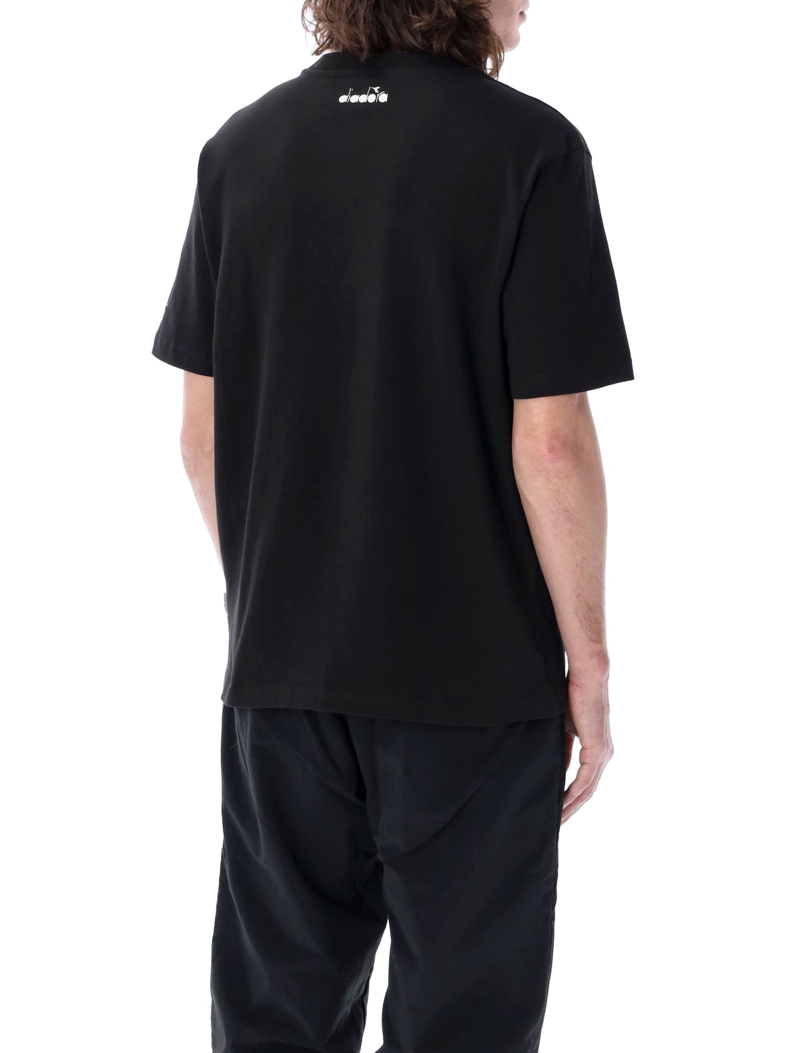 Shop Diadora Legacy T-shirt In Black