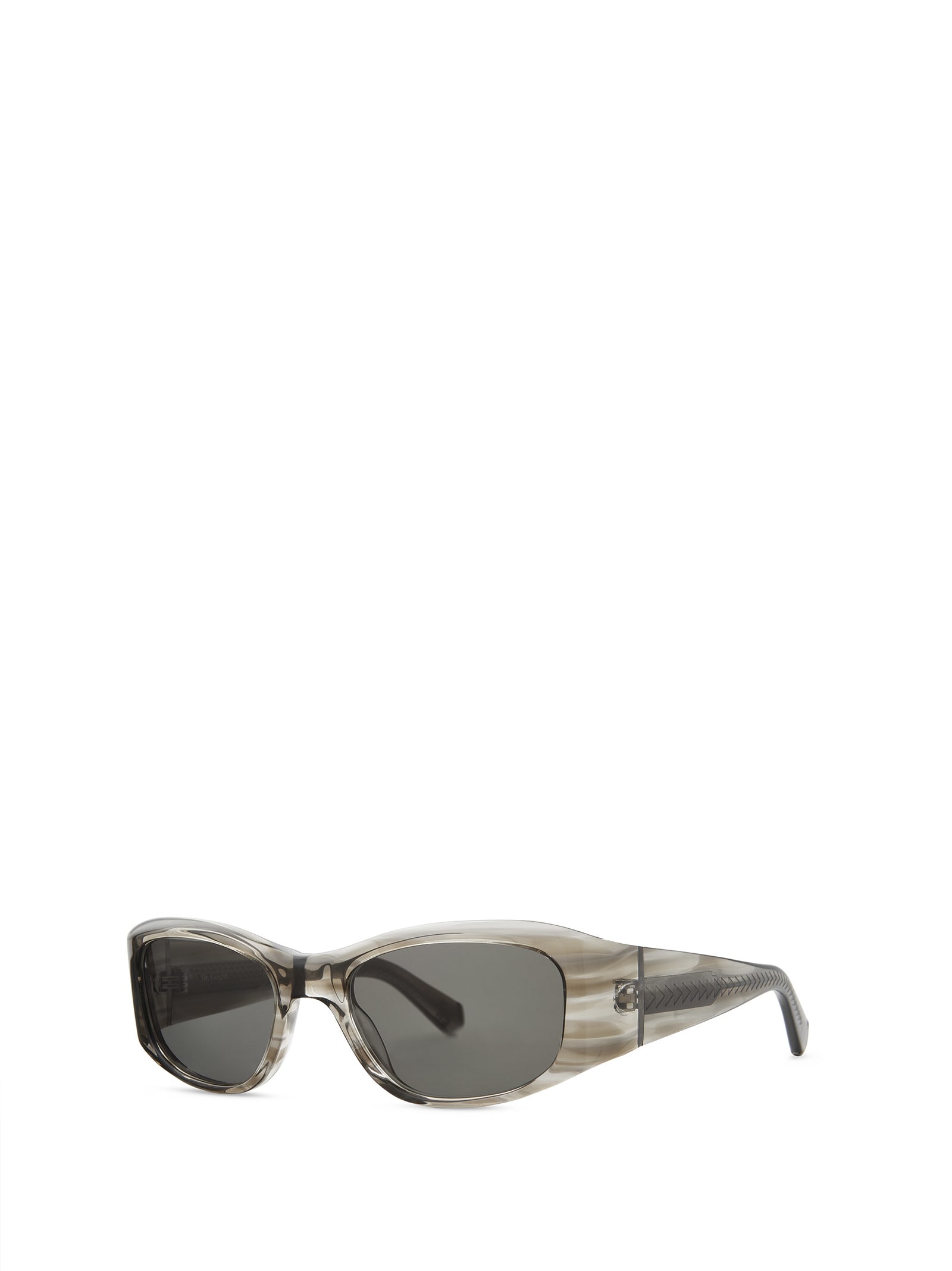 Shop Mr Leight Aloha Doc S Celestial Grey-pewter Sunglasses
