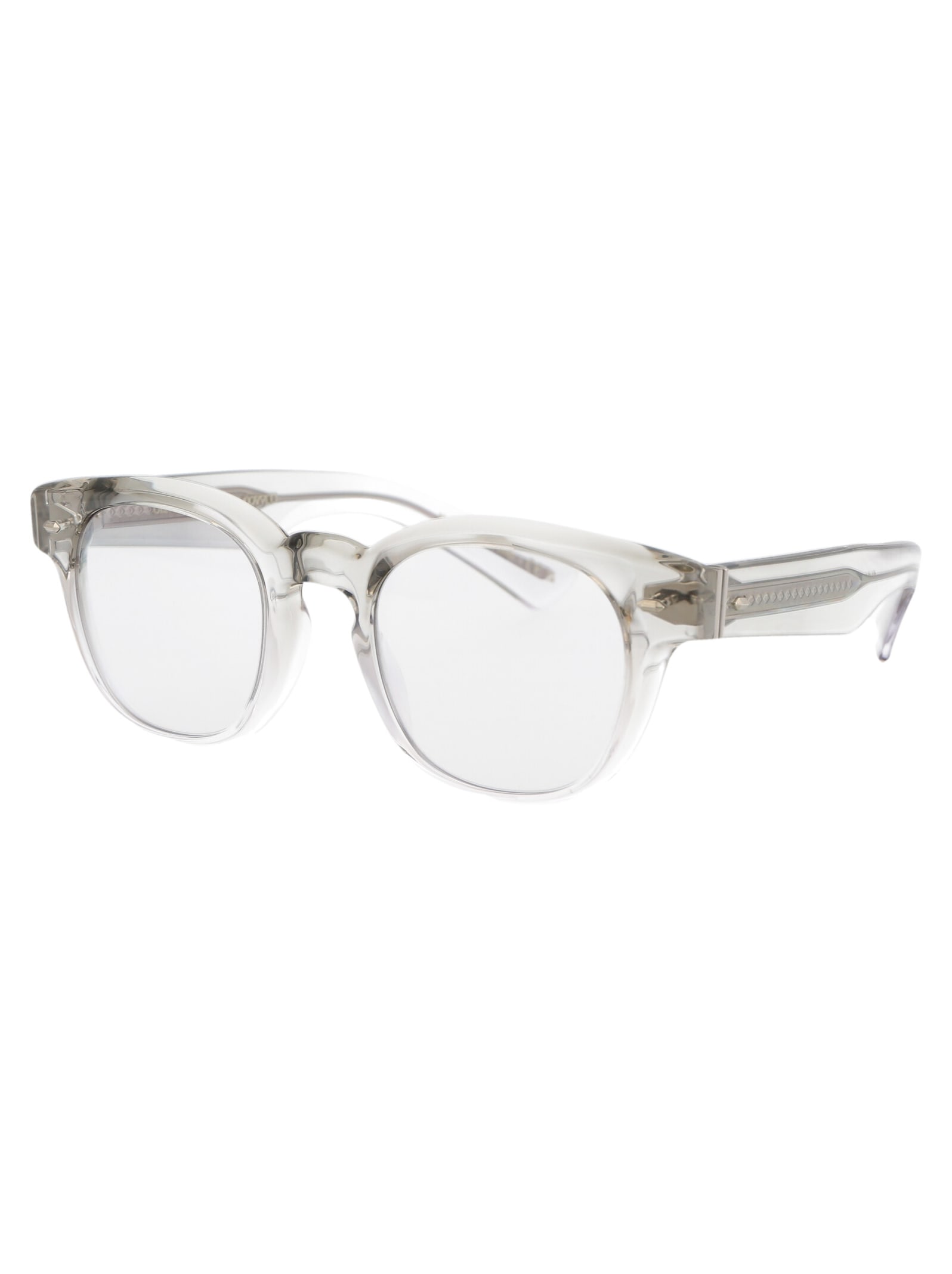 Shop Oliver Peoples Allenby Glasses In 1752 Black Diamond/crystal Gradient