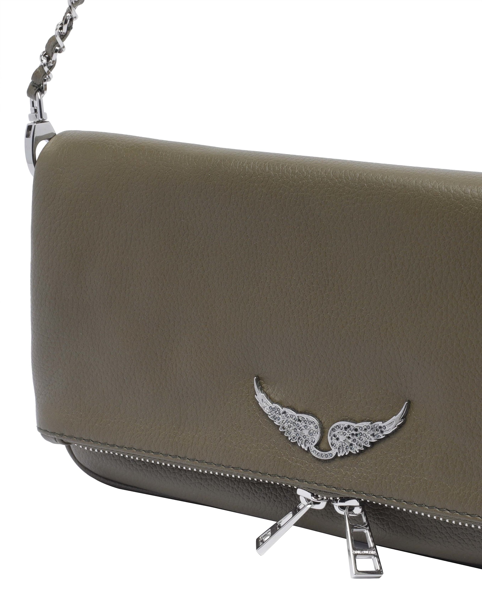Zadig & Voltaire Rock Crossbody Bag In Green