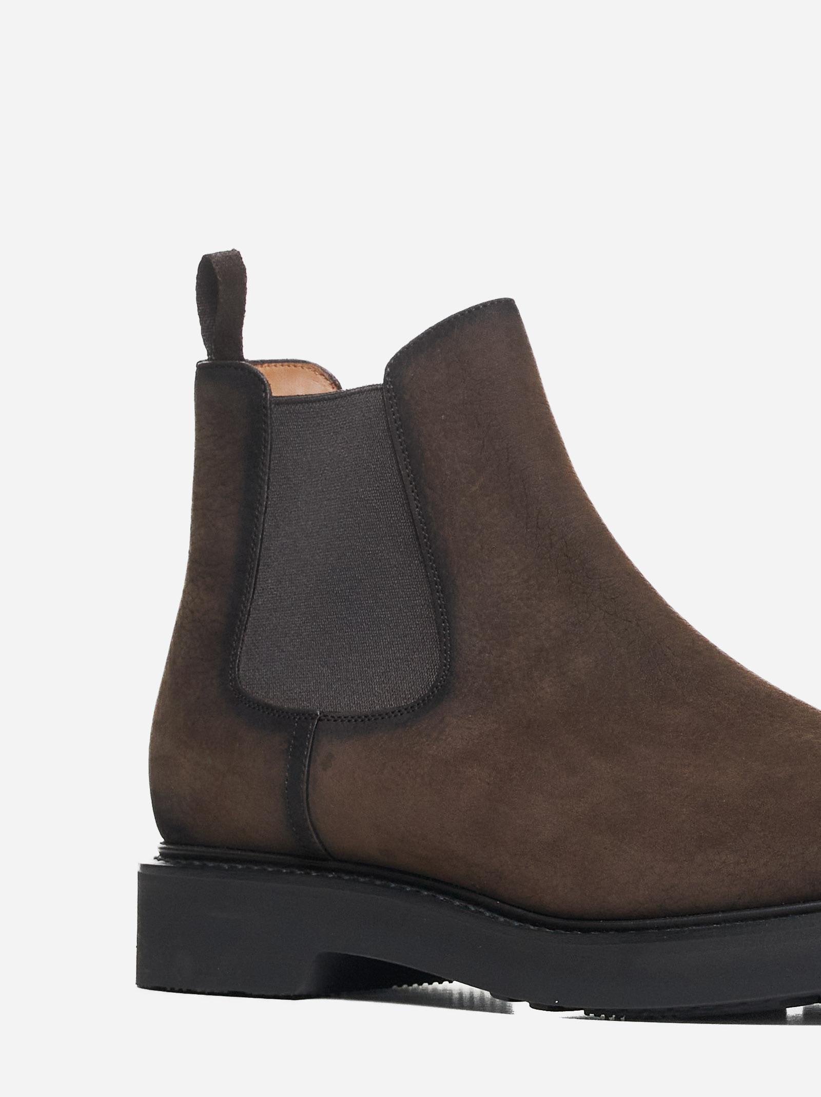 Shop Church's Leicester Leather Chelsea Boots In Marrone