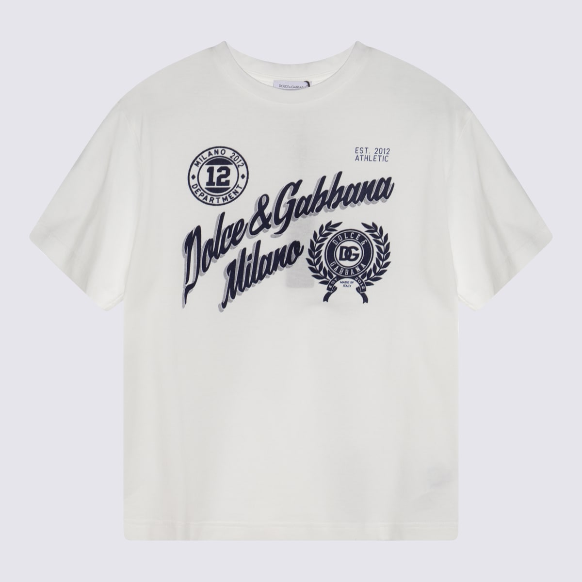 Dolce & Gabbana Kids' White Cotton T-shirt