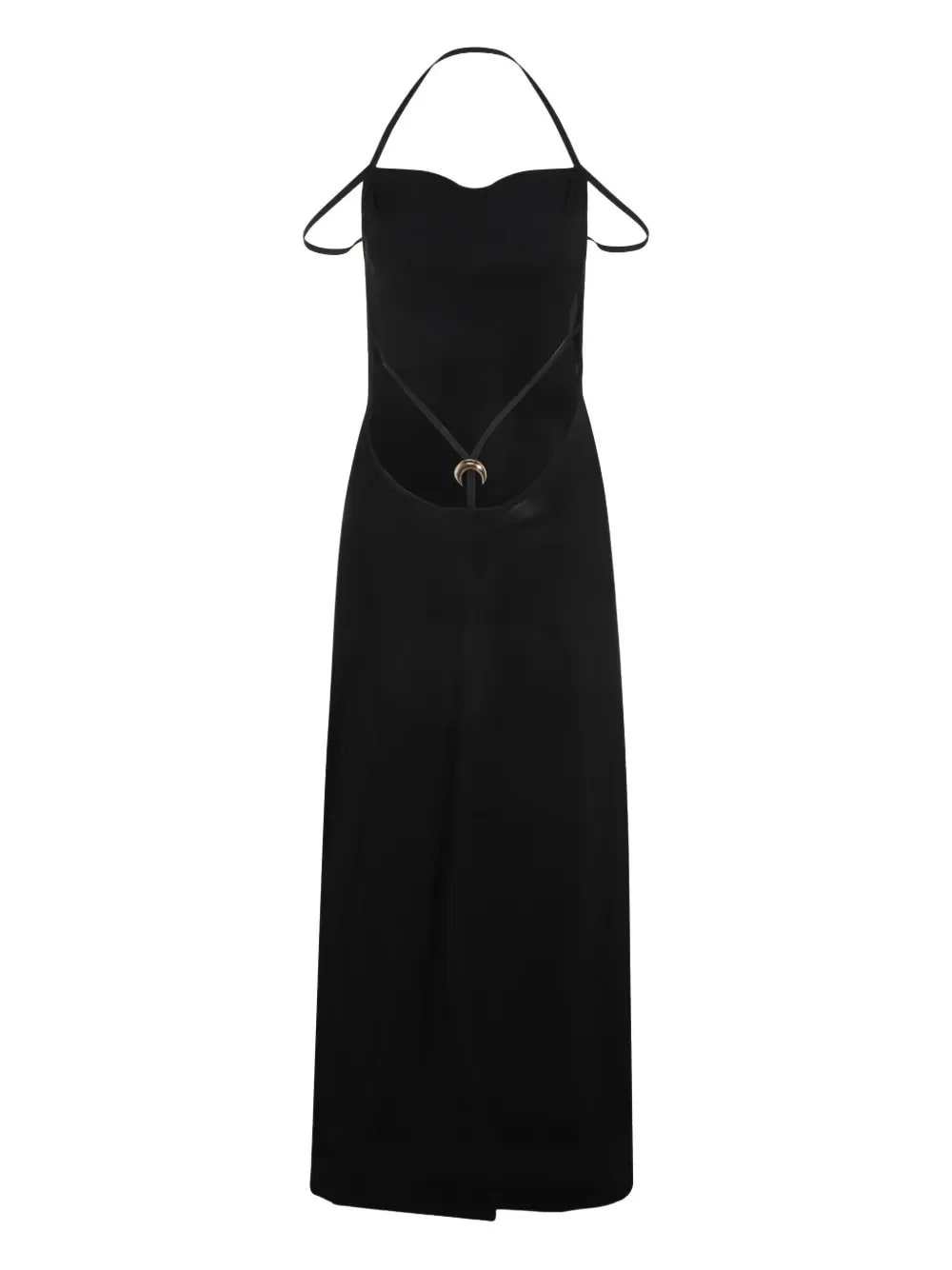 Marine Serre Women Long Dress With Neckline On The Back