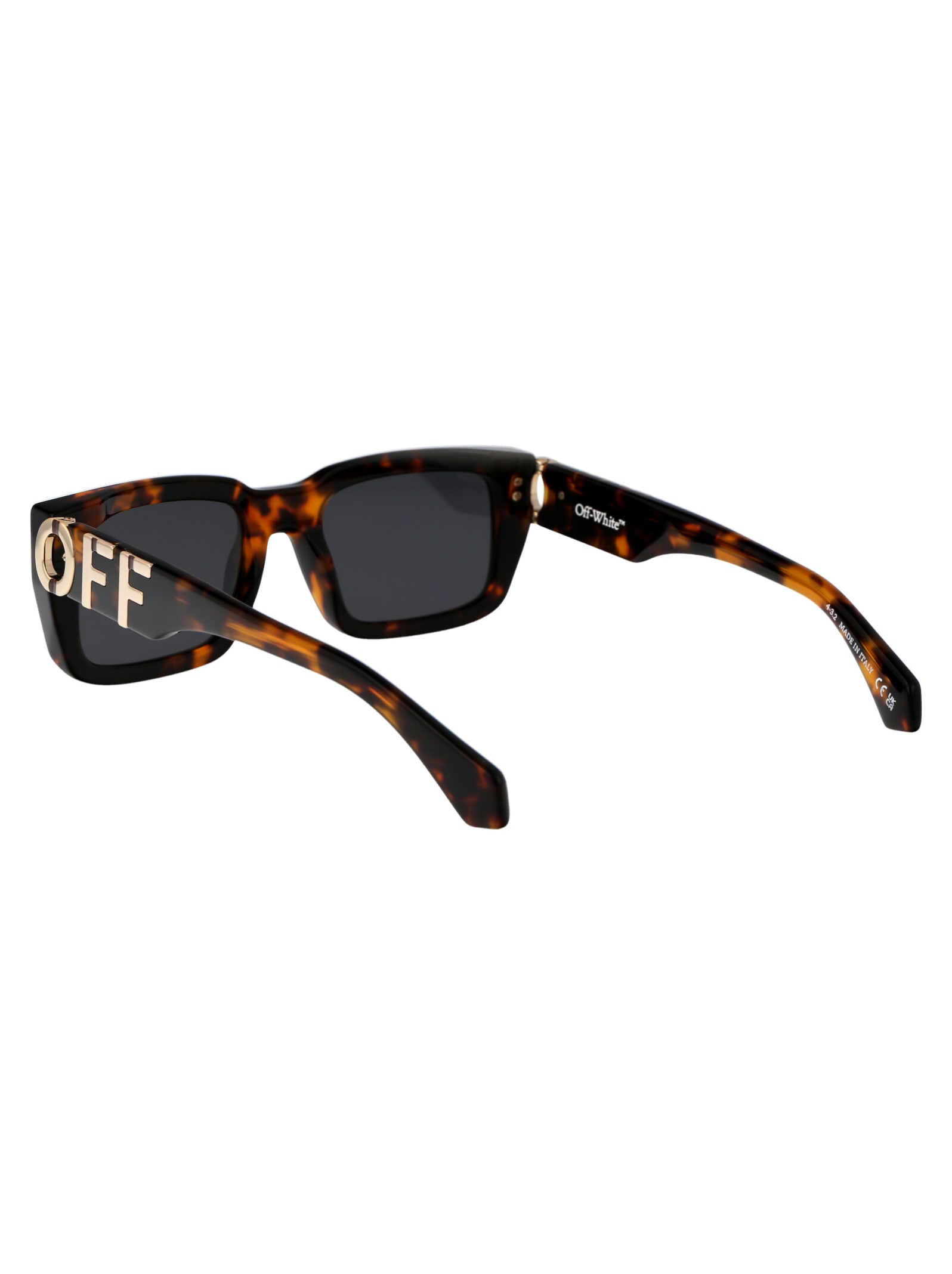 Shop Off-white Hays Sunglasses In 6007 Havana