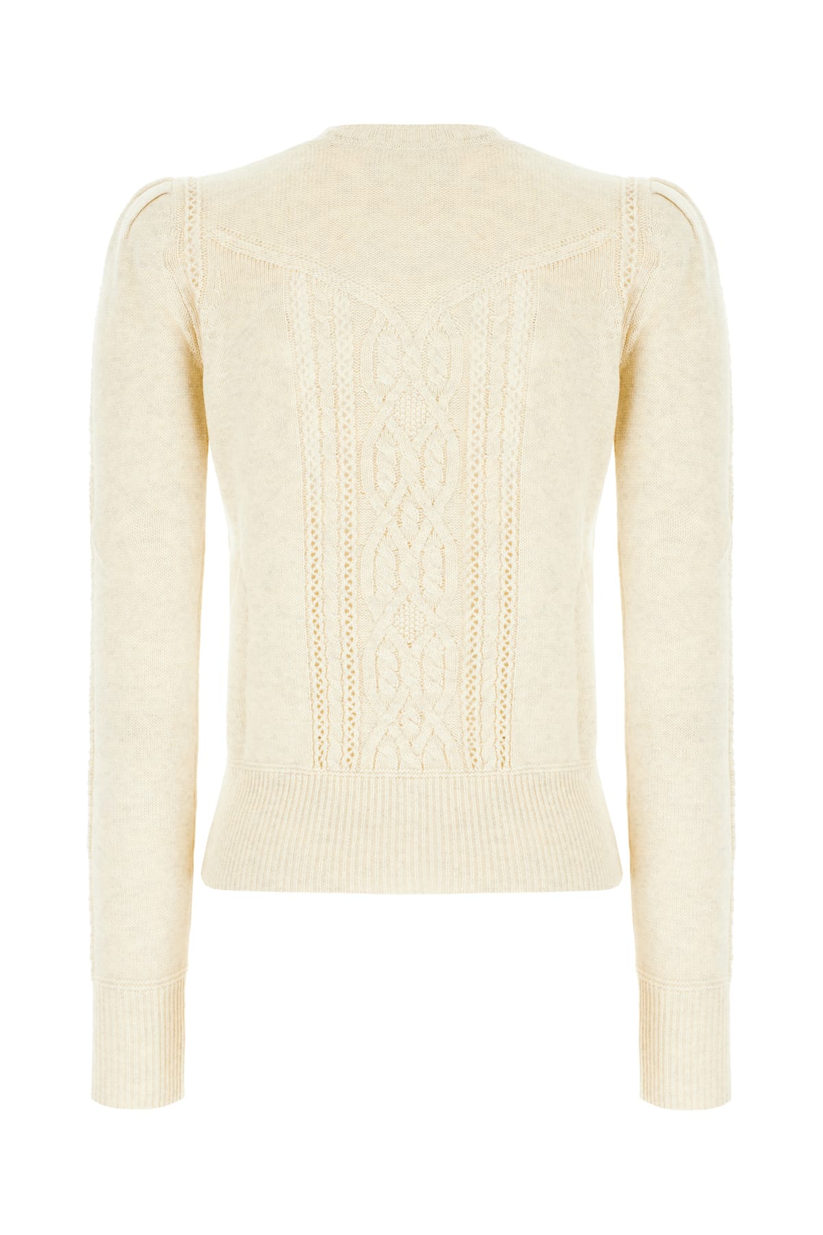 Isabel Marant Sand Cotton Blend Sweater In Neutral