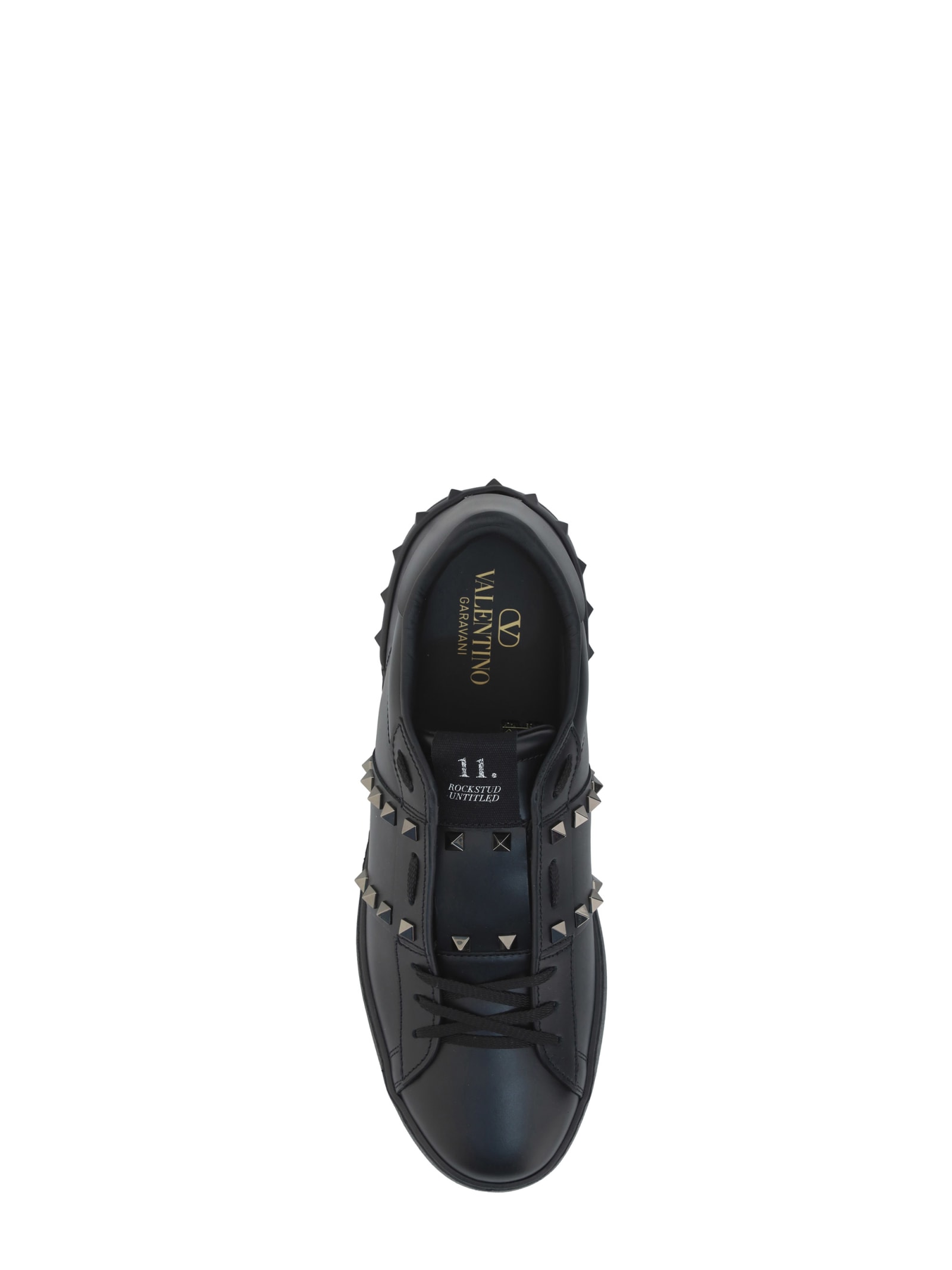Valentino Garavani Valentino Rockstud Untitled Sneakers In Black