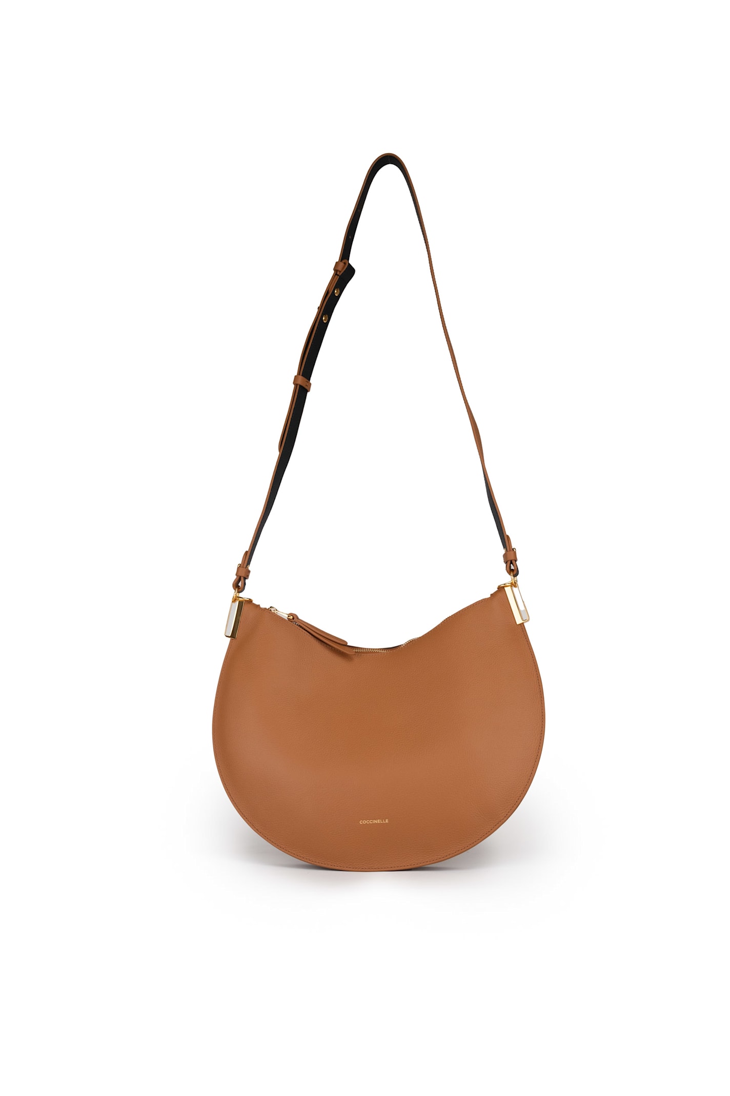 Shoulder Bag sunup Large In Tan Leather