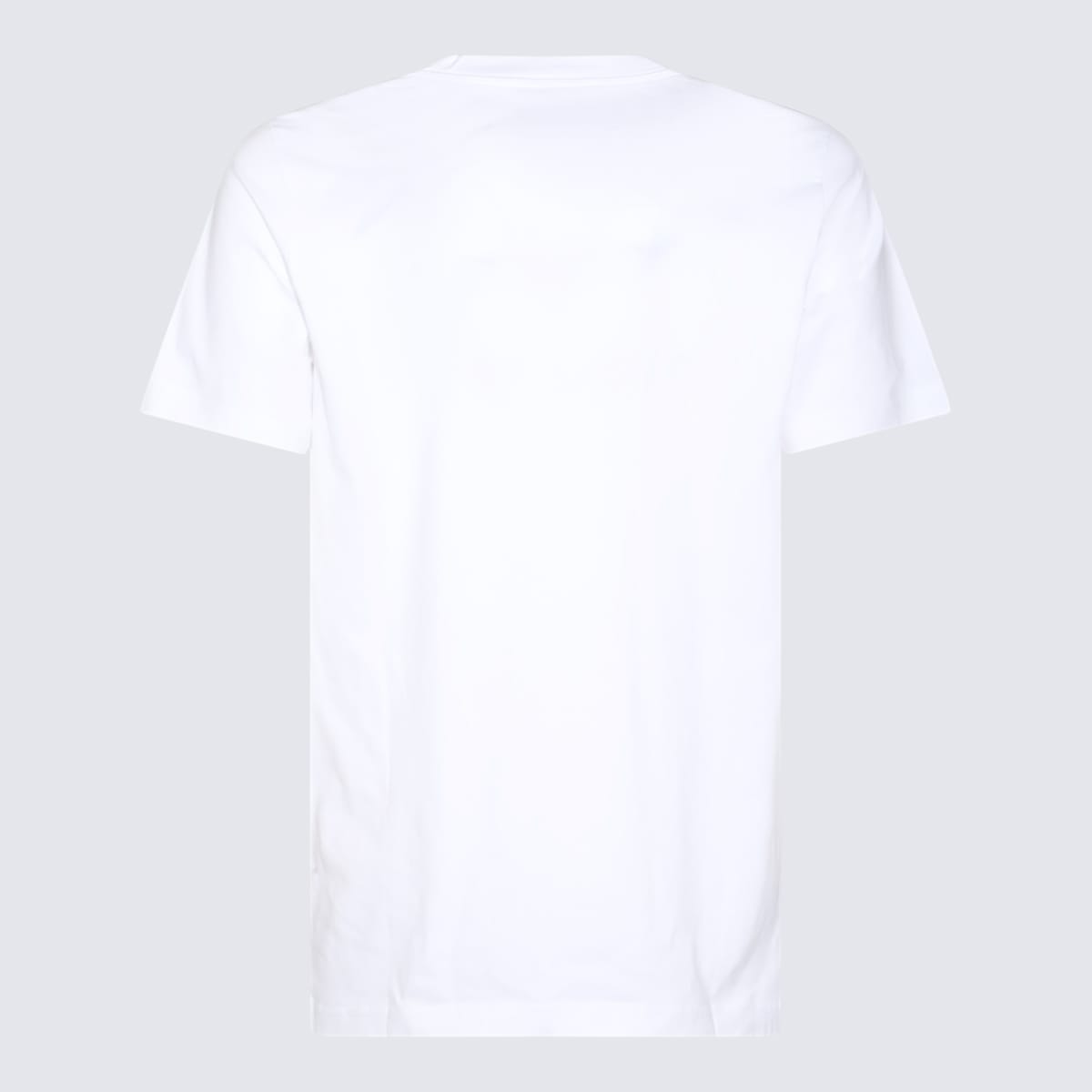 Shop Marni White Multicolour Cotton T-shirt In Lily White