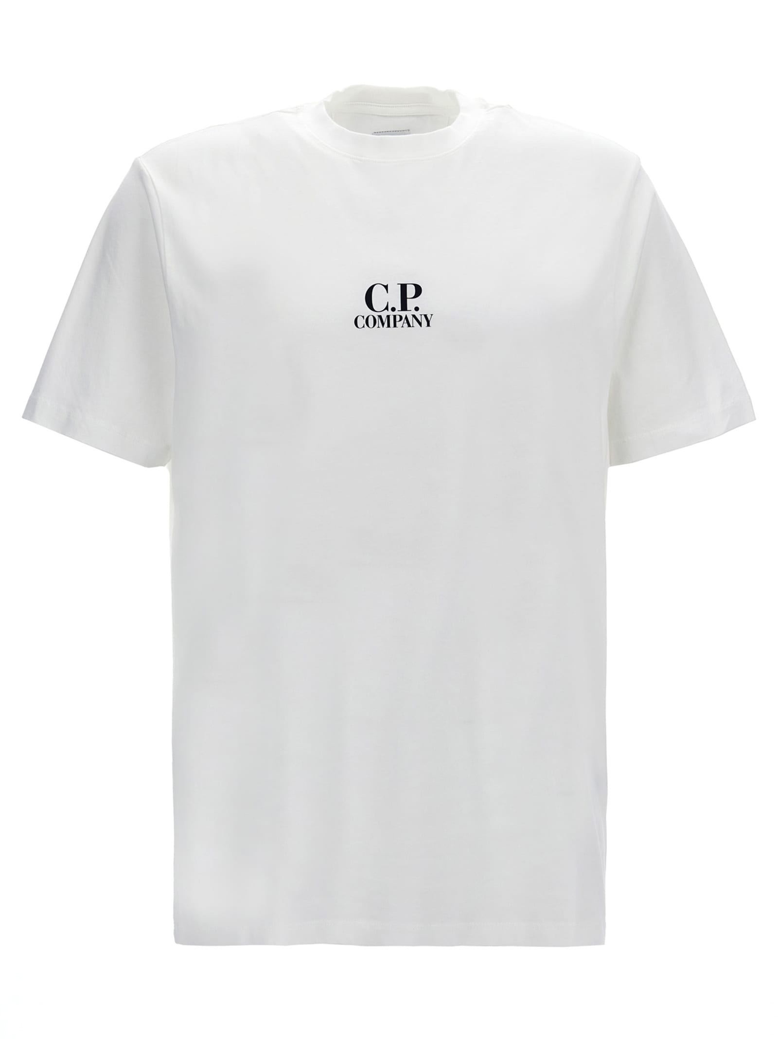 Shop C.p. Company British Sailor T-shirt In White/black