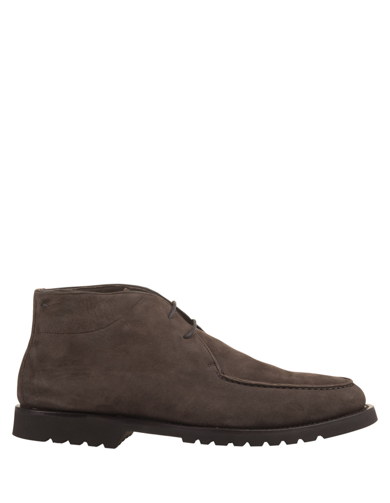 Coffee And Dark Brown Explorer Emilio Ankle Boots