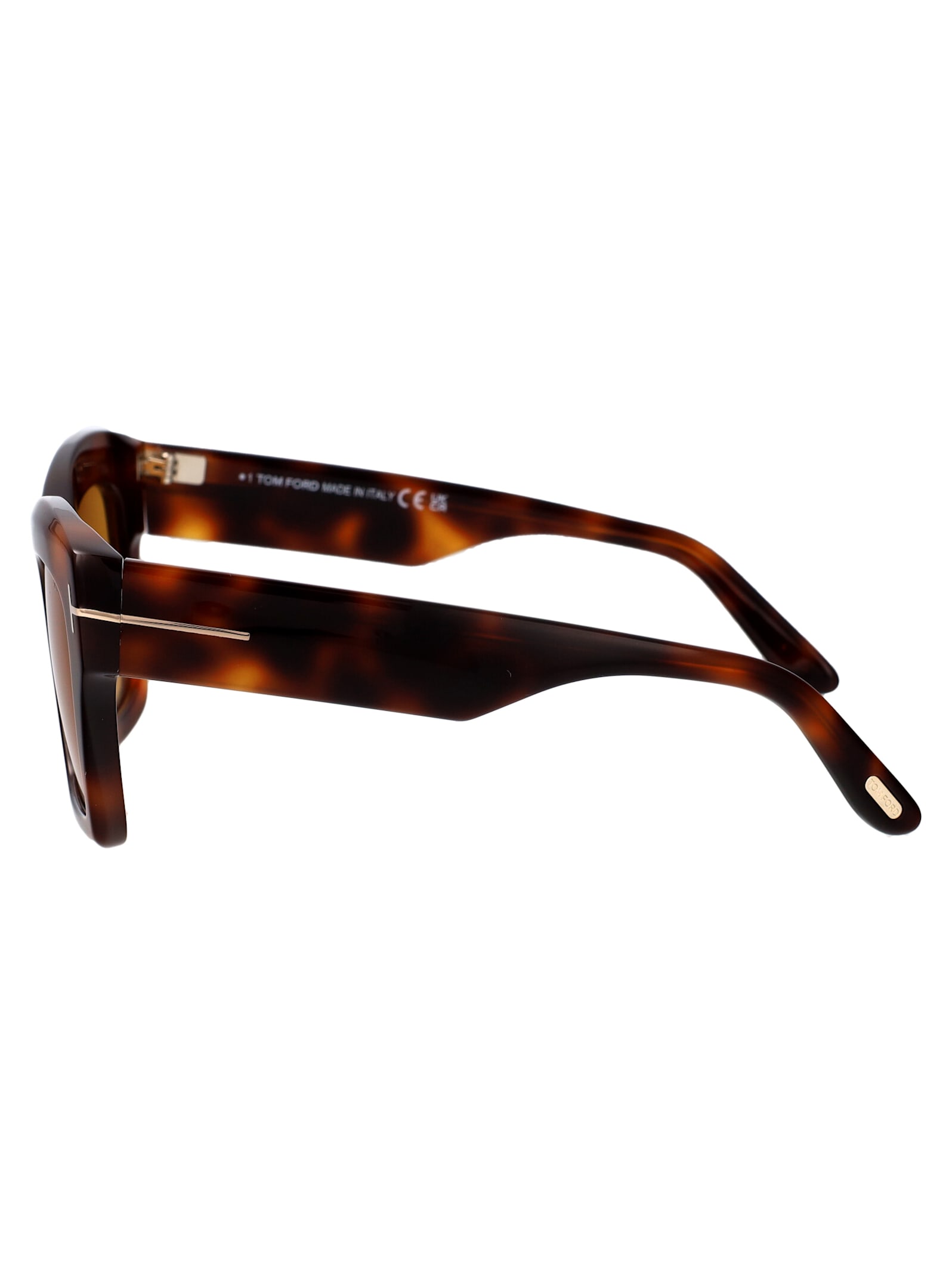 Shop Tom Ford Ft1191/s Sunglasses In Orange Havana