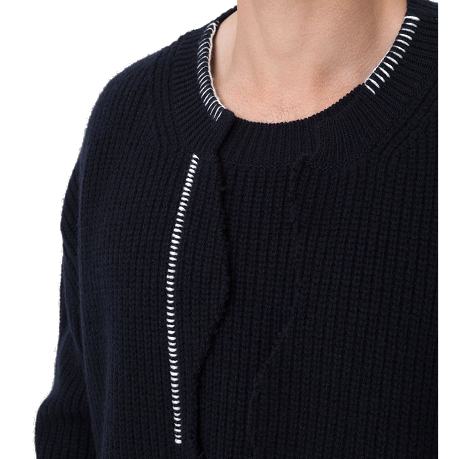 Shop Valentino Tilde Sweater In Blue