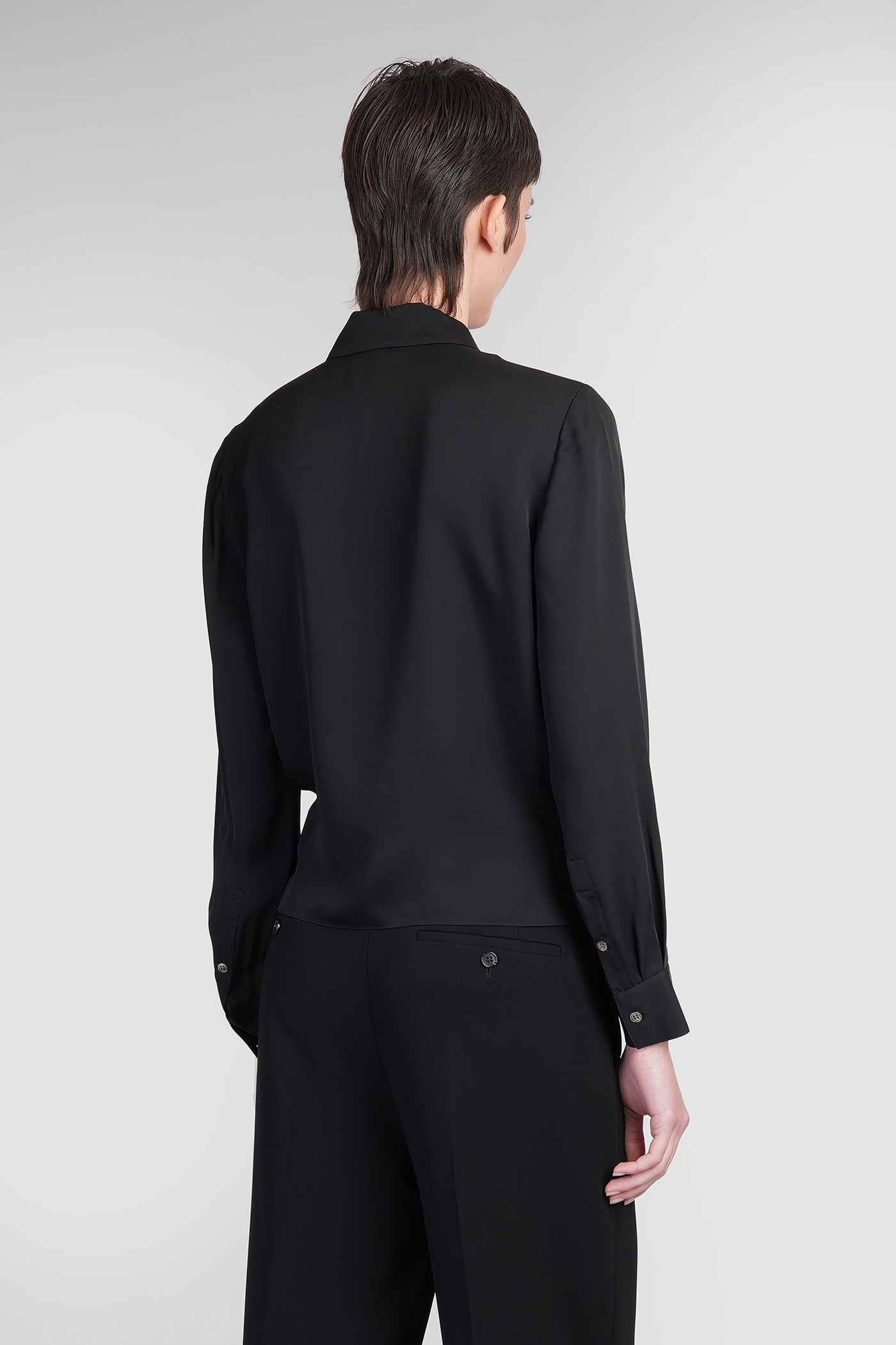 Theory Blouse In Black