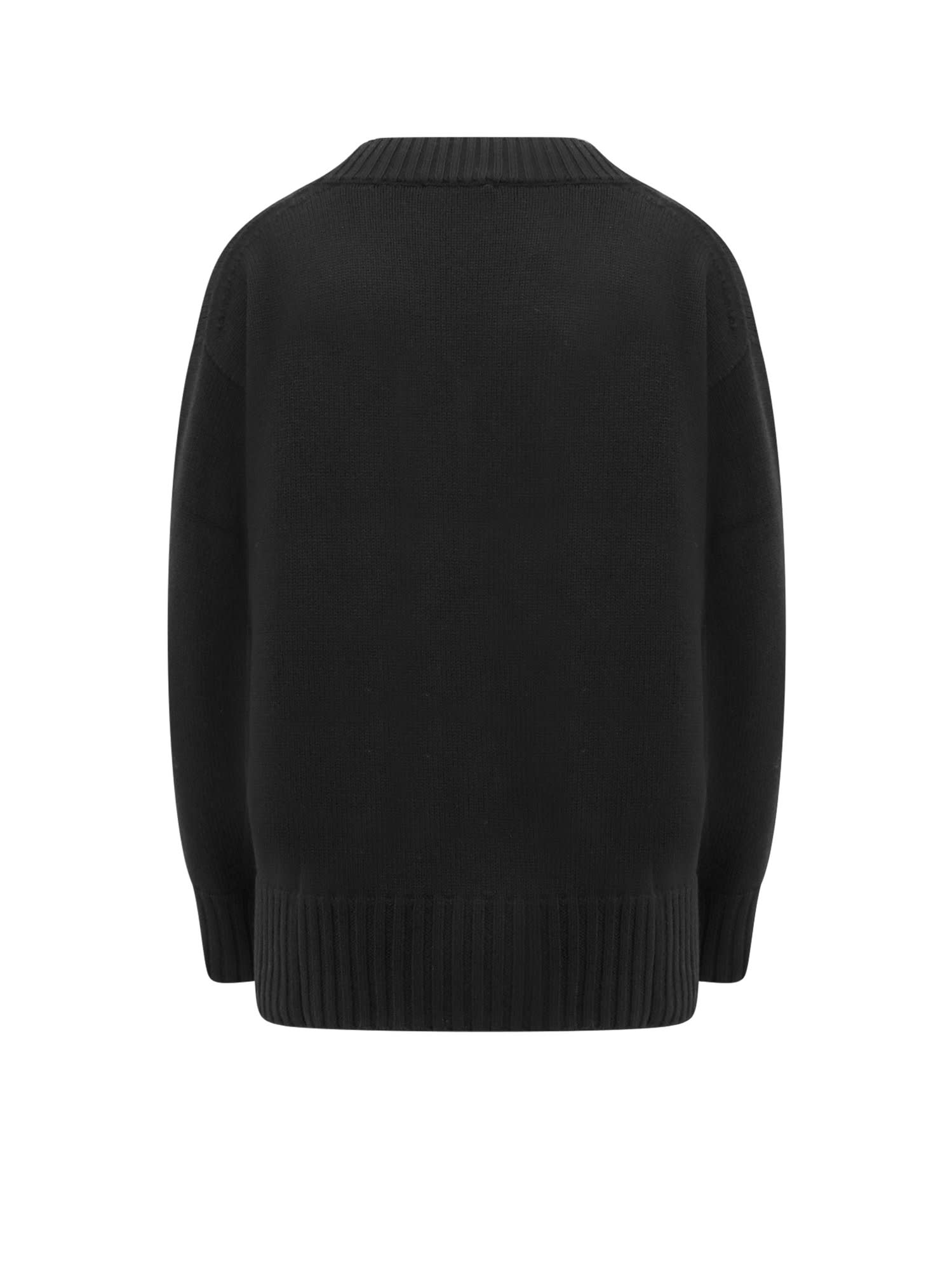 Shop Drumohr Sweater In Black