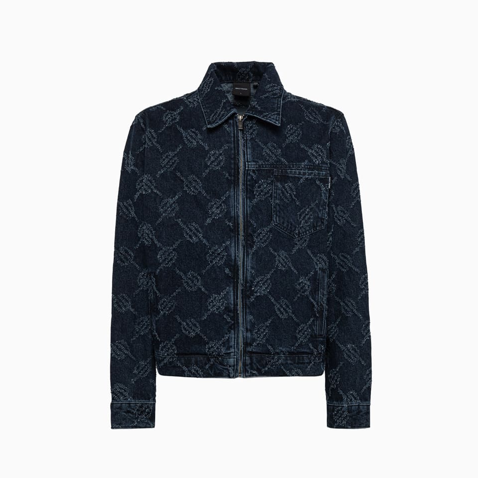 Shop Daily Paper Jacob Jacket In Blue